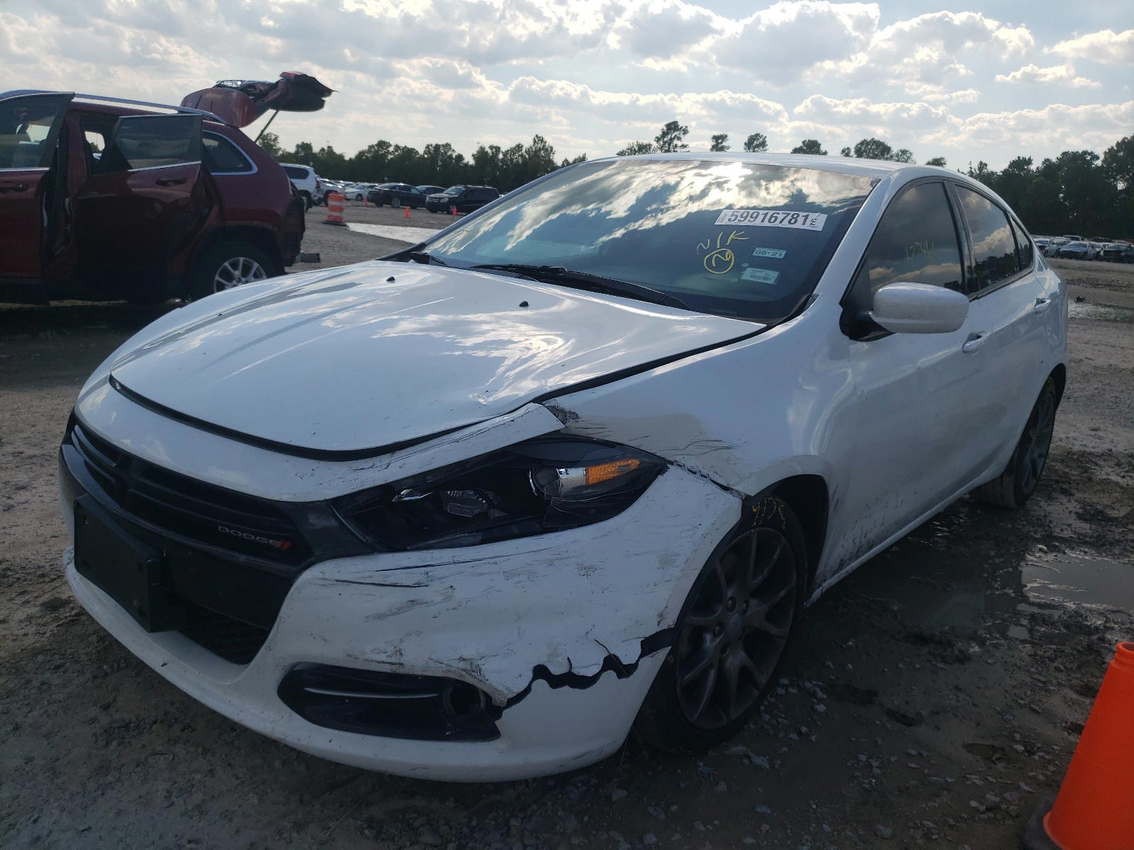 Photo 2 from auction – 2014 DODGE DART SXT with VIN 1C3CDFBB9ED867095