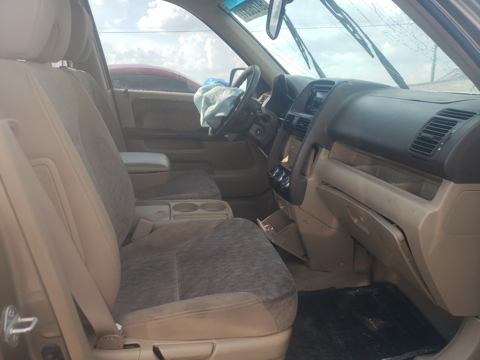 Photo 5 from auction – 2006 HONDA CR-V LX with VIN JHLRD68576C004037