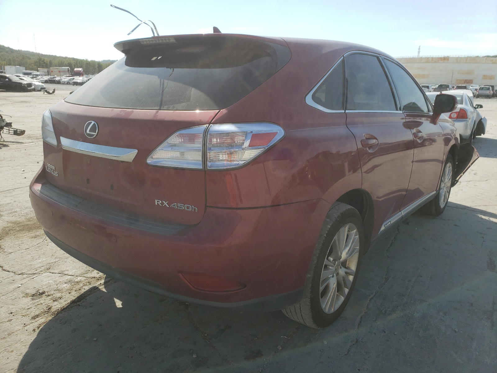 Photo 4 from auction – 2010 LEXUS RX 450 with VIN JTJZB1BAXA2003245
