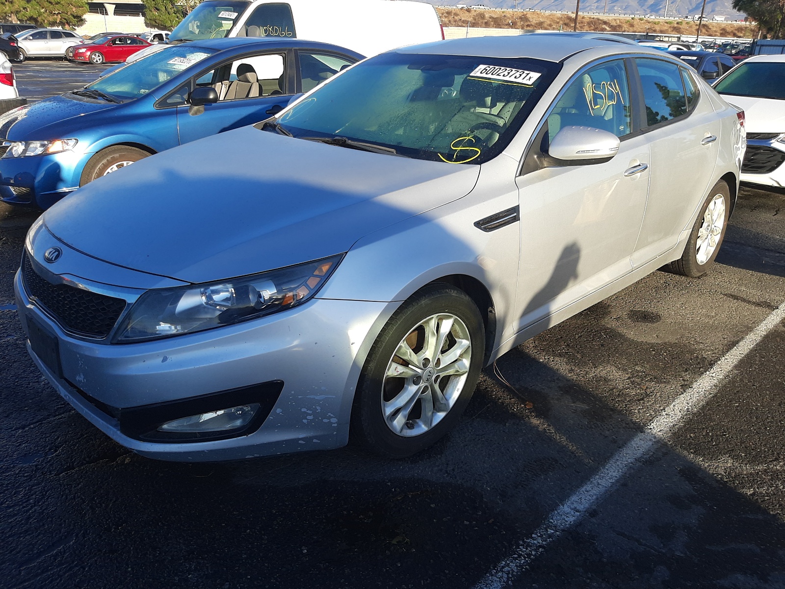 Photo 2 from auction – 2013 KIA OPTIMA LX with VIN 5XXGM4A76DG122632