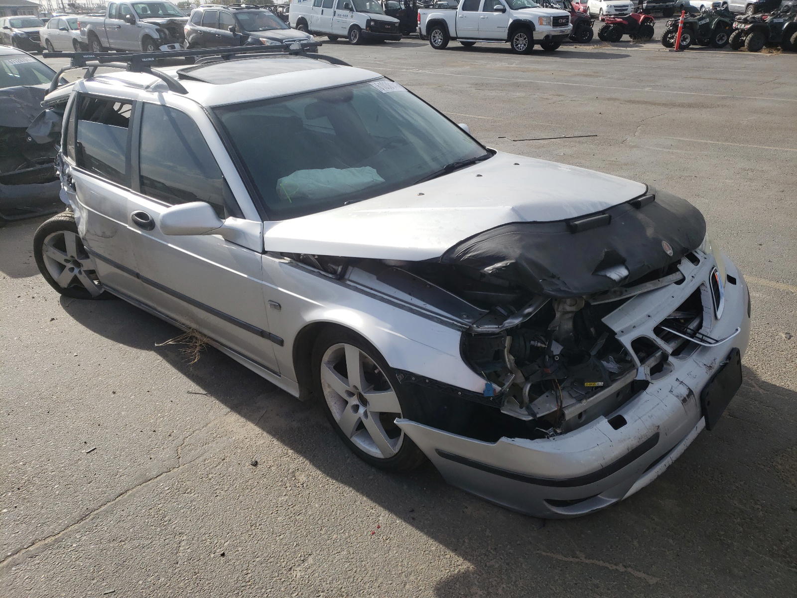 SAAB 9-5 AERO 2004 with VIN YS3EH59G543009883 - Photo from auction