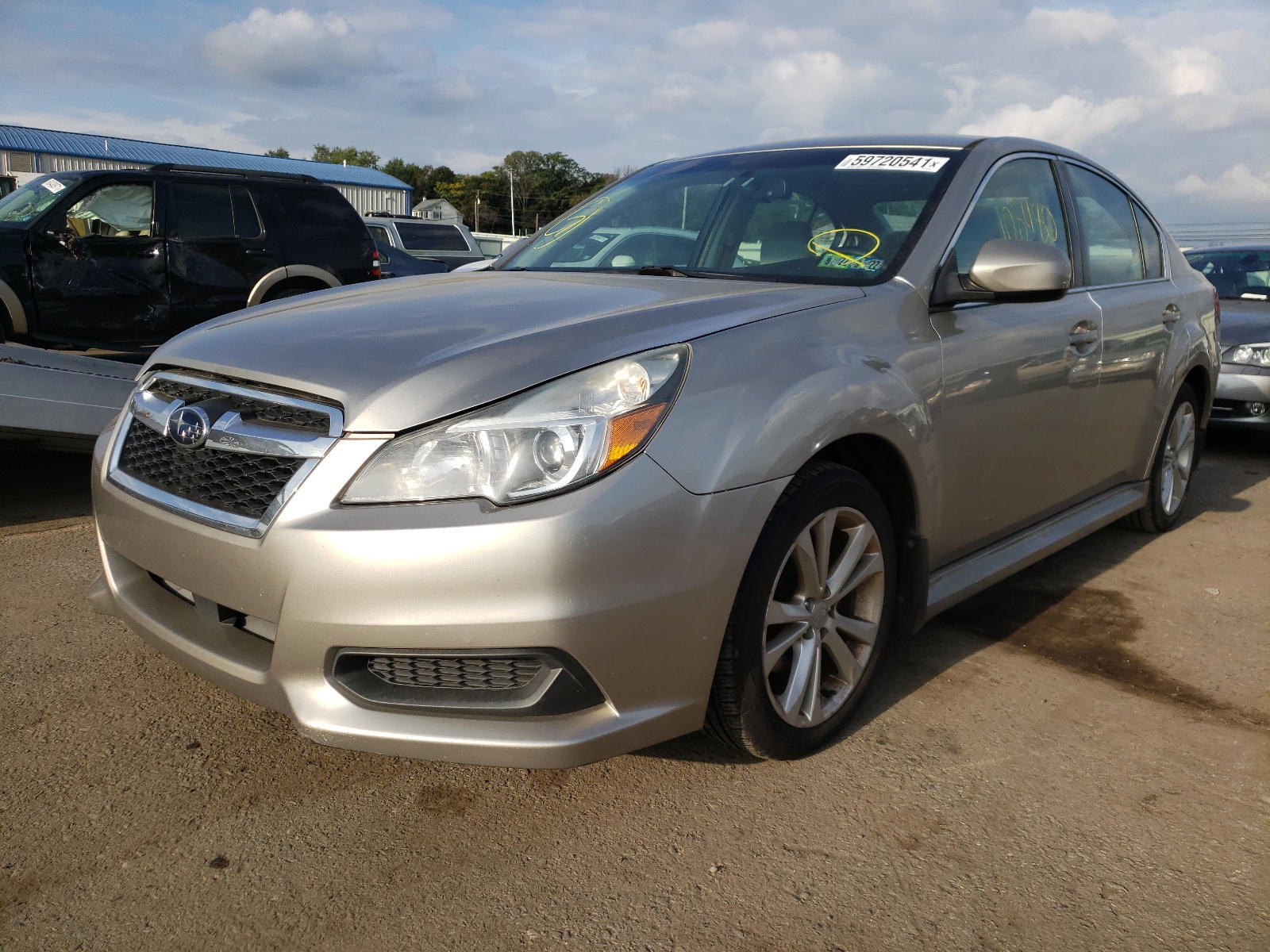 Photo 2 from auction – 2014 SUBARU LEGACY 2.5 with VIN 4S3BMBC63E3020449