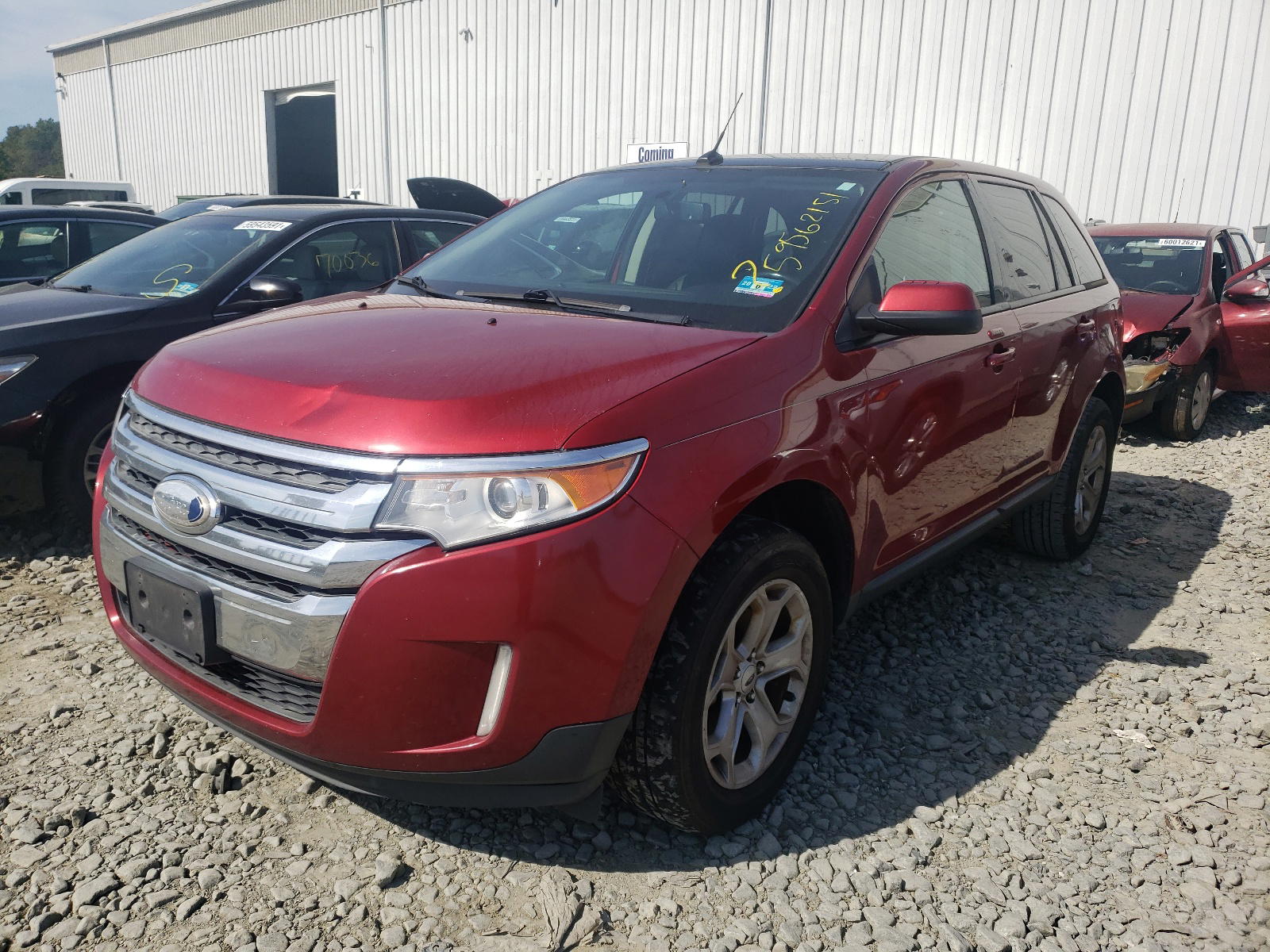 Photo 2 from auction – 2013 FORD EDGE with VIN 2FMDK3JC9DBC15365
