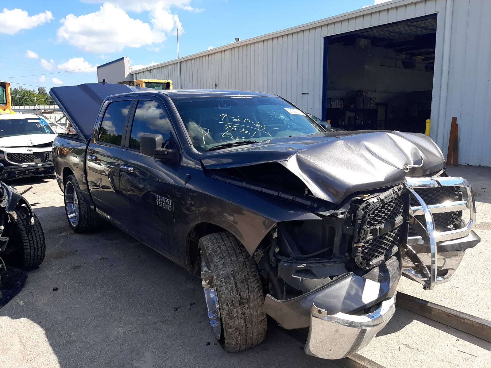 RAM 1500 SLT 2015 with VIN 1C6RR6LG1FS534704 - Photo from auction