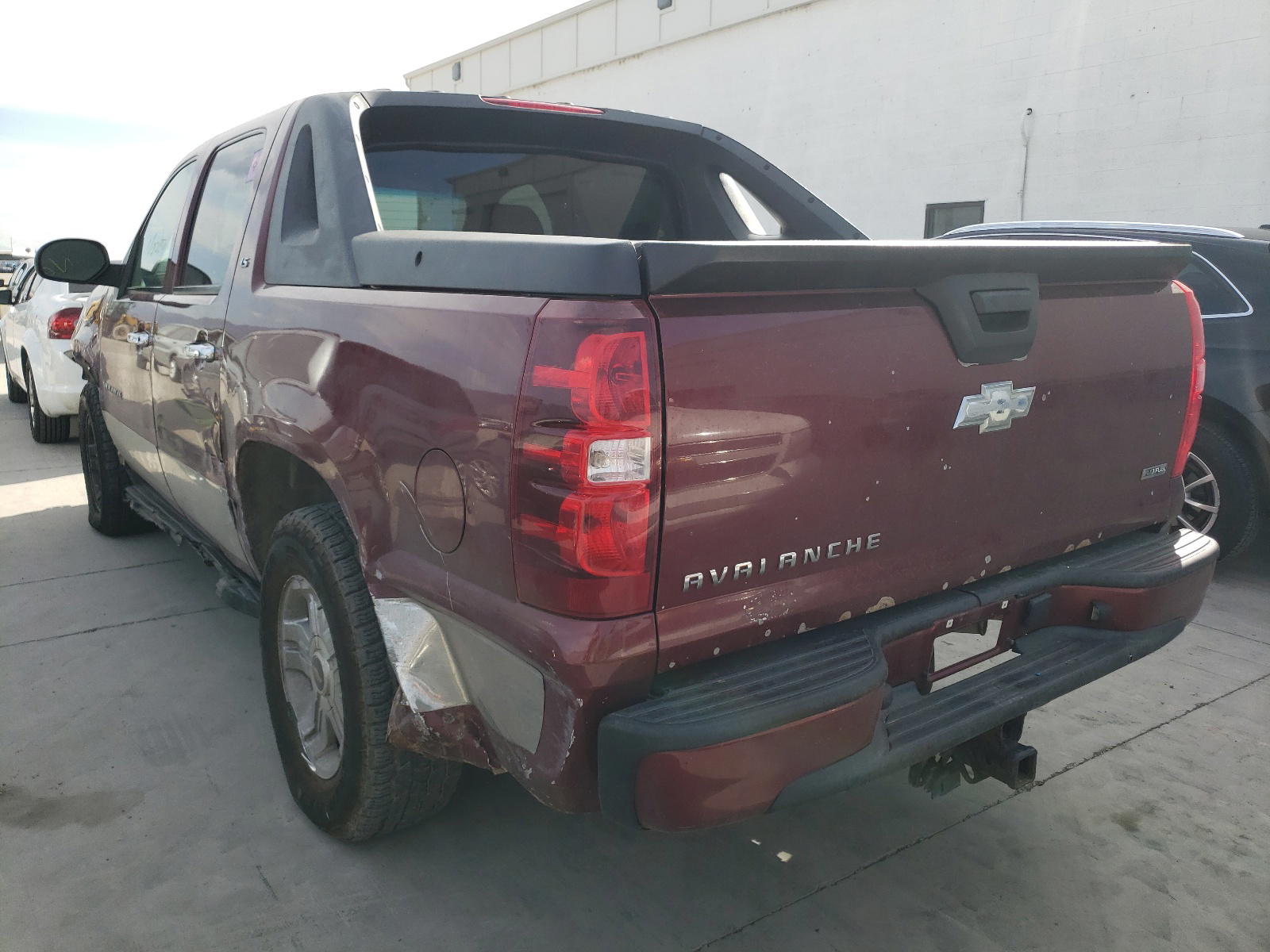 Photo 3 from auction – 2009 CHEVROLET AVALANCHE with VIN 3GNFK12349G132065