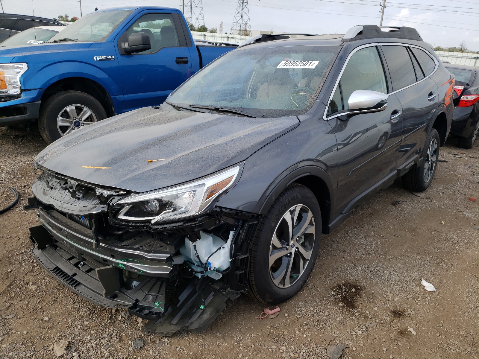 Photo 2 from auction – 2022 SUBARU OUTBACK TO with VIN 4S4BTGPD0N3108749