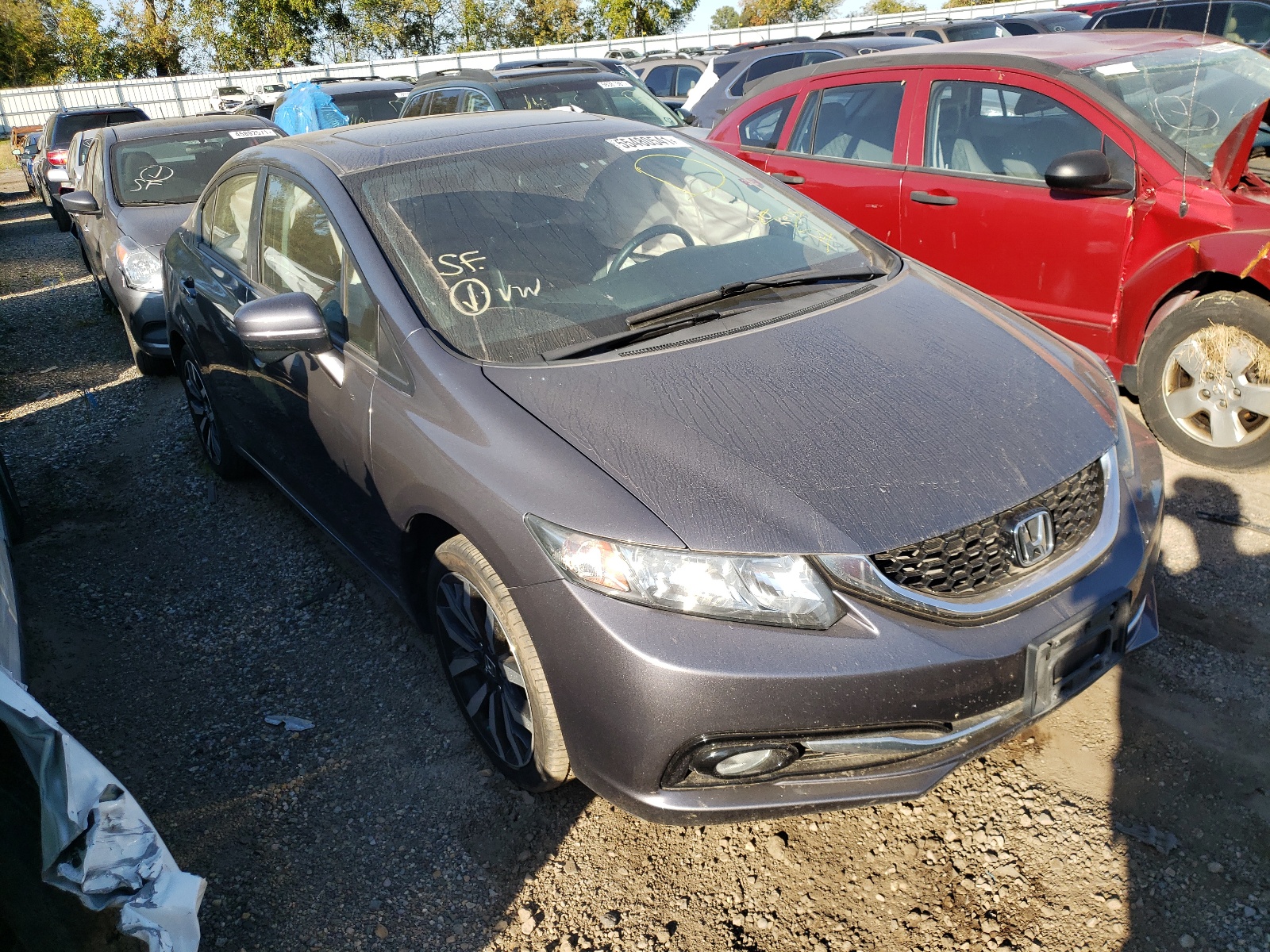 HONDA CIVIC EXL 2015 with VIN 19XFB2F98FE039053 - Photo from auction