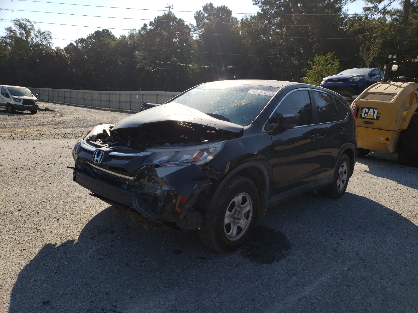 Photo 2 from auction – 2016 HONDA CR-V LX with VIN 2HKRM3H3XGH504239