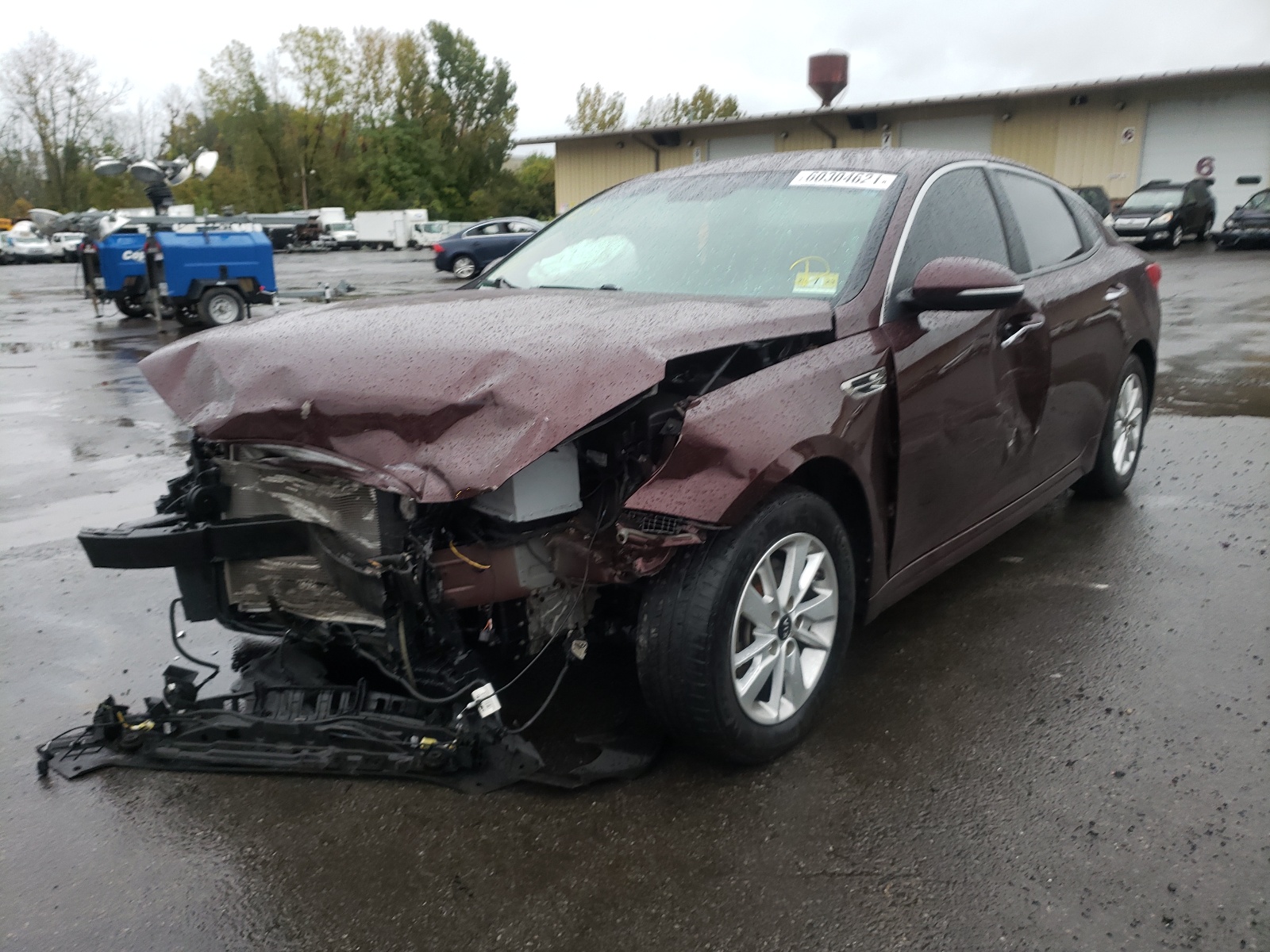 Photo 2 from auction – 2016 KIA OPTIMA LX with VIN 5XXGT4L34GG092953