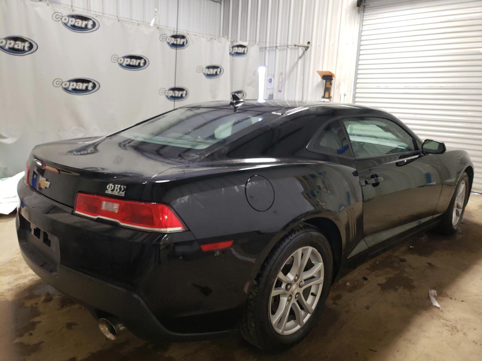 Photo 4 from auction – 2015 CHEVROLET CAMARO LS with VIN 2G1FB1E34F9305845