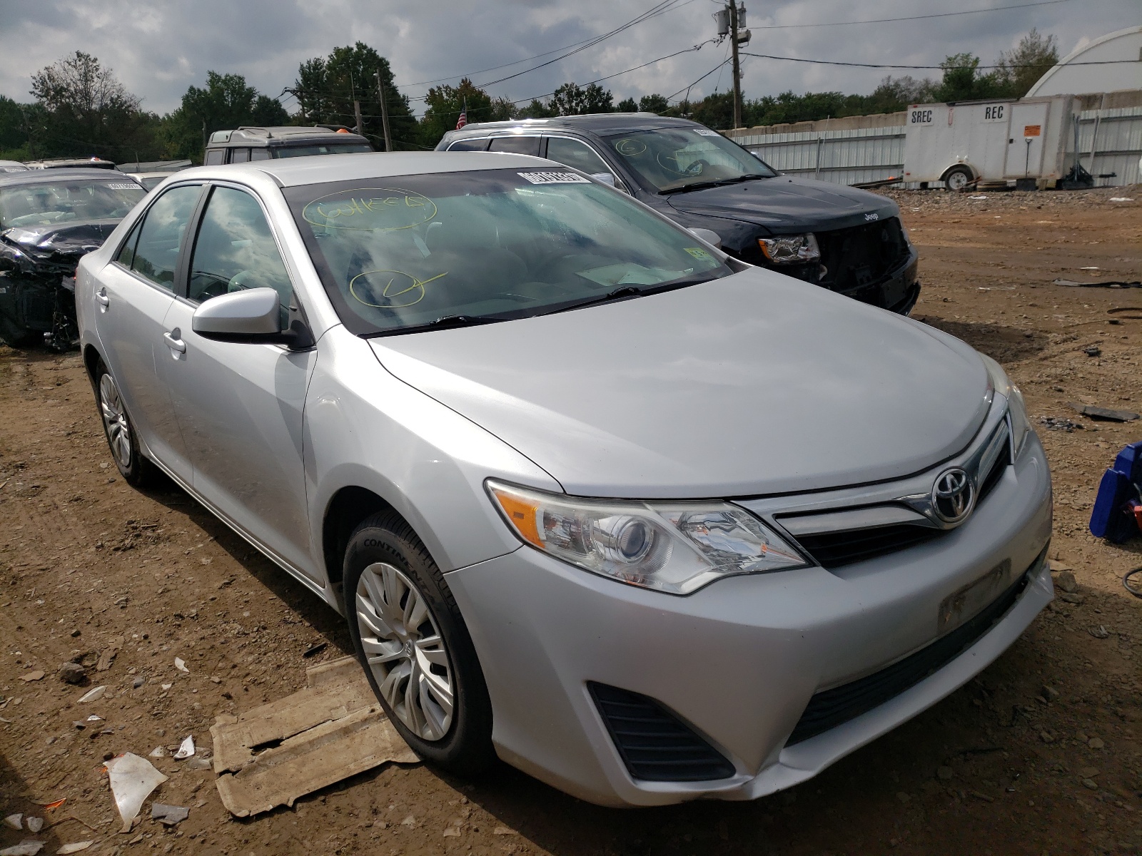 TOYOTA CAMRY L 2014 with VIN 4T1BF1FK7EU360335 - Photo from auction