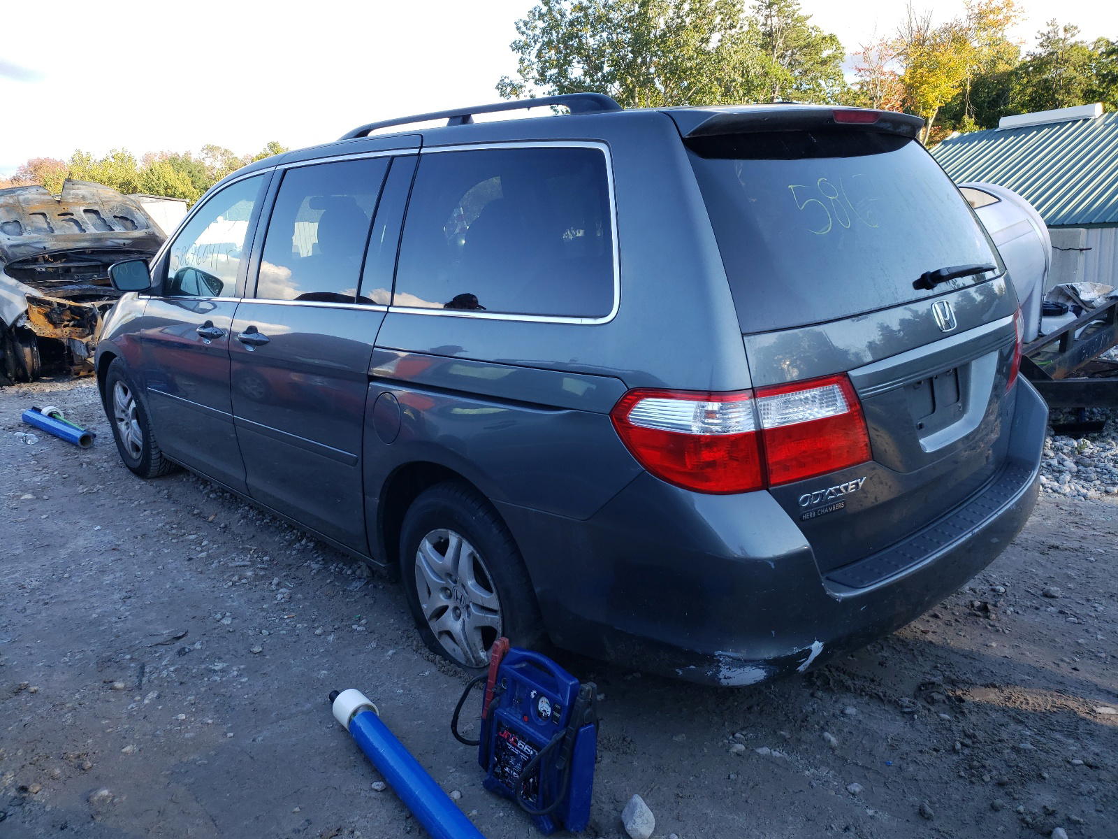 Photo 3 from auction – 2008 HONDA ODYSSEY with VIN 5FNRL38767B437787