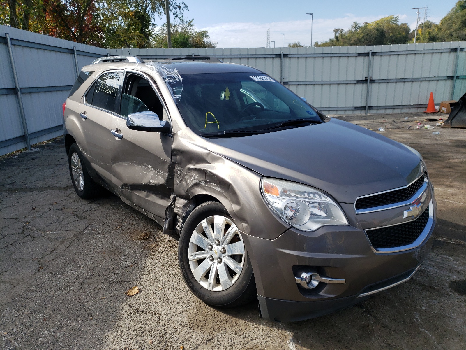 CHEVROLET EQUINOX LT 2011 with VIN 2CNFLNE5XB6236289 - Photo from auction