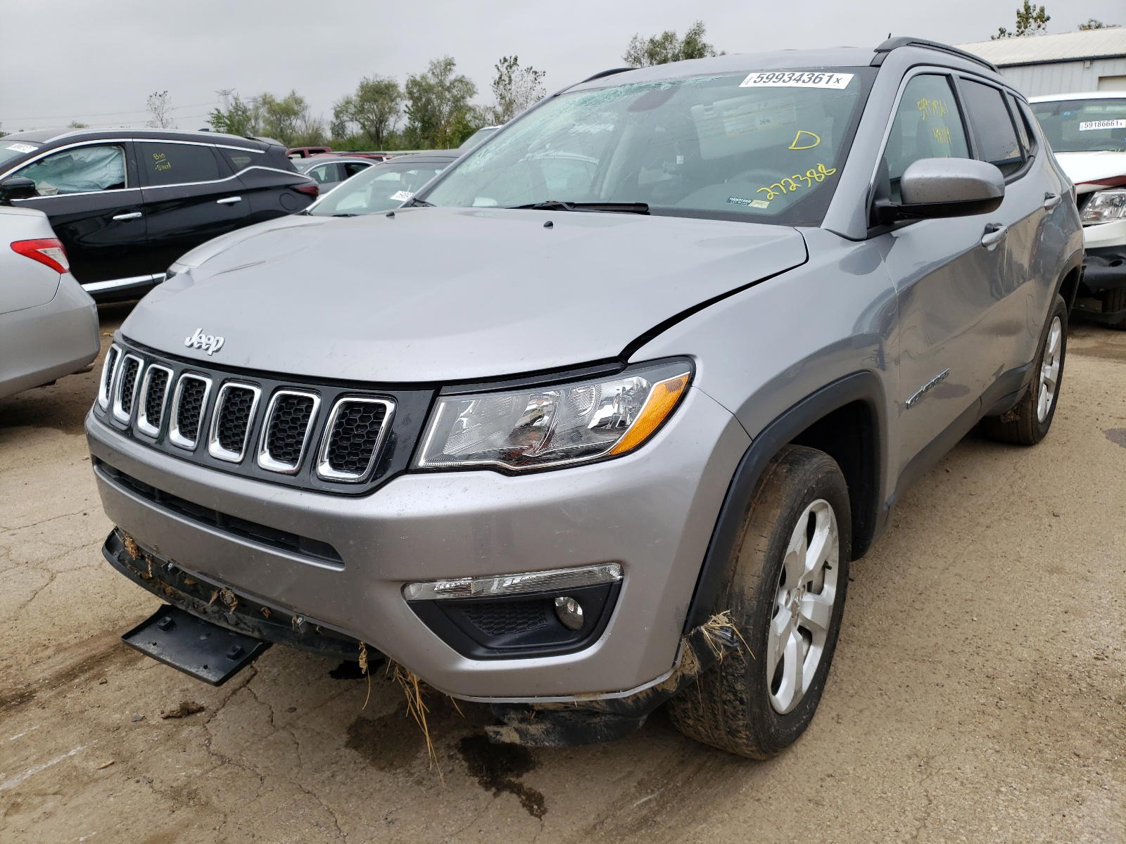 Photo 2 from auction – 2018 JEEP COMPASS LA with VIN 3C4NJCBB7JT272388