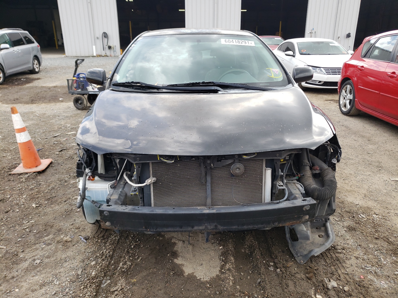 Photo 9 from auction – 2010 TOYOTA COROLLA XL with VIN 2T1BU4EE1AC517260