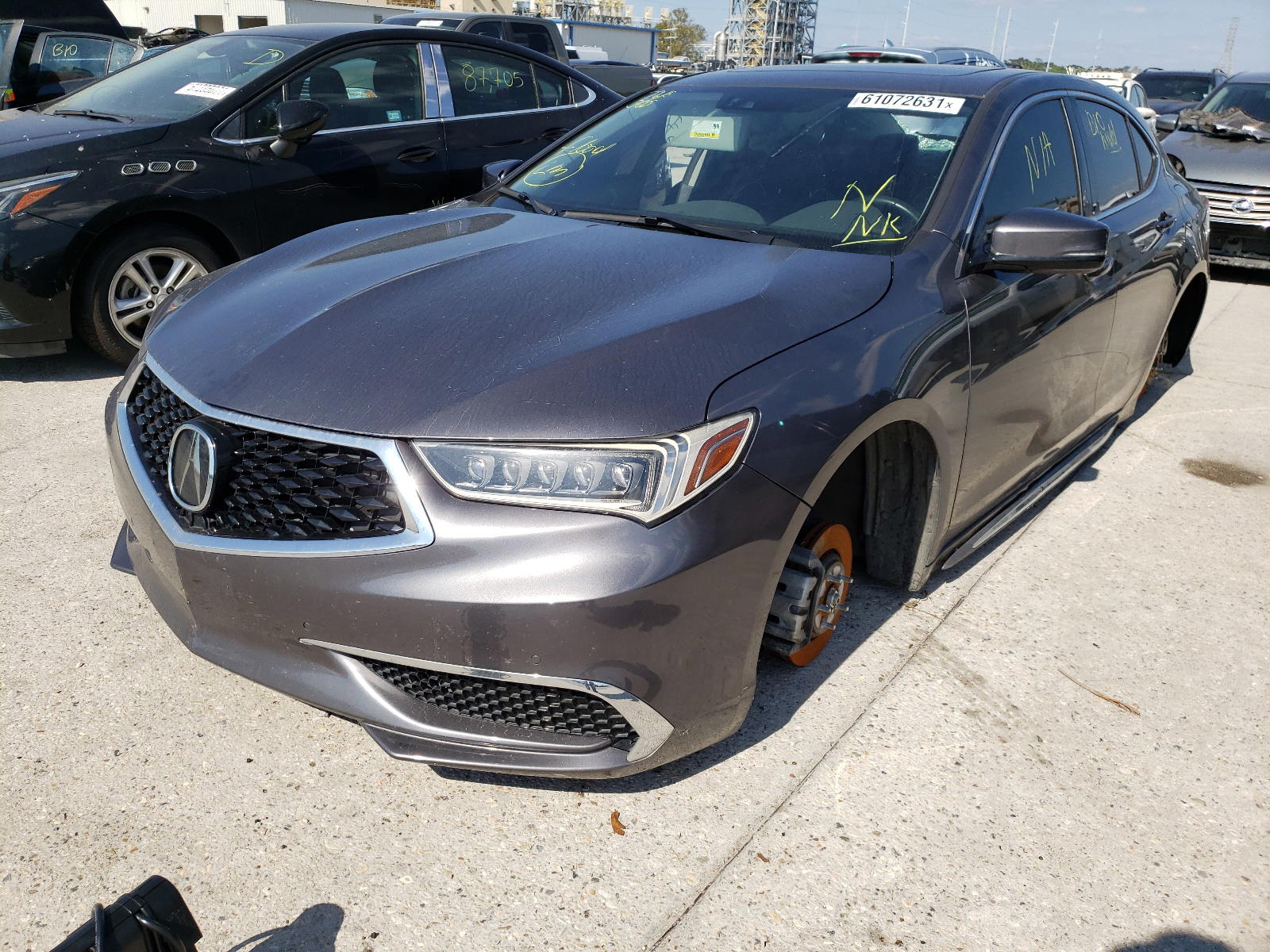 Photo 2 from auction – 2018 ACURA TLX TECH with VIN 19UUB2F53JA003790