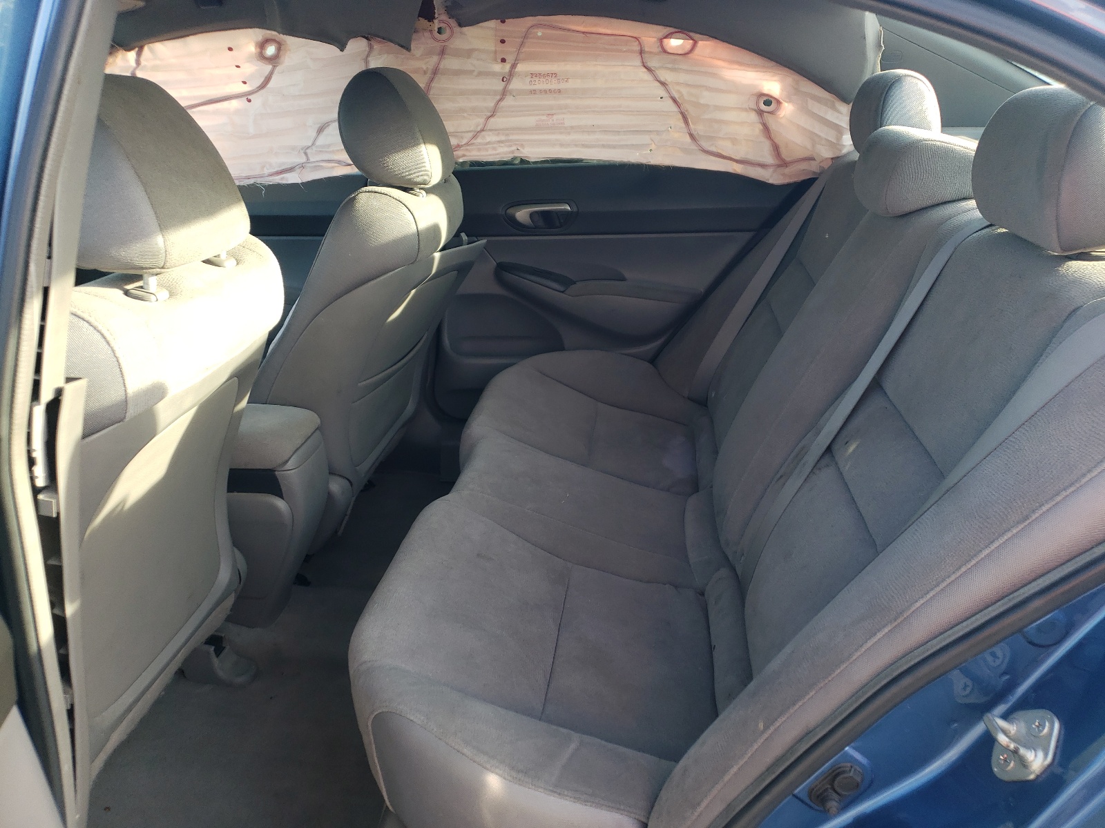 Photo 6 from auction – 2007 HONDA CIVIC LX with VIN 1HGFA16537L014520