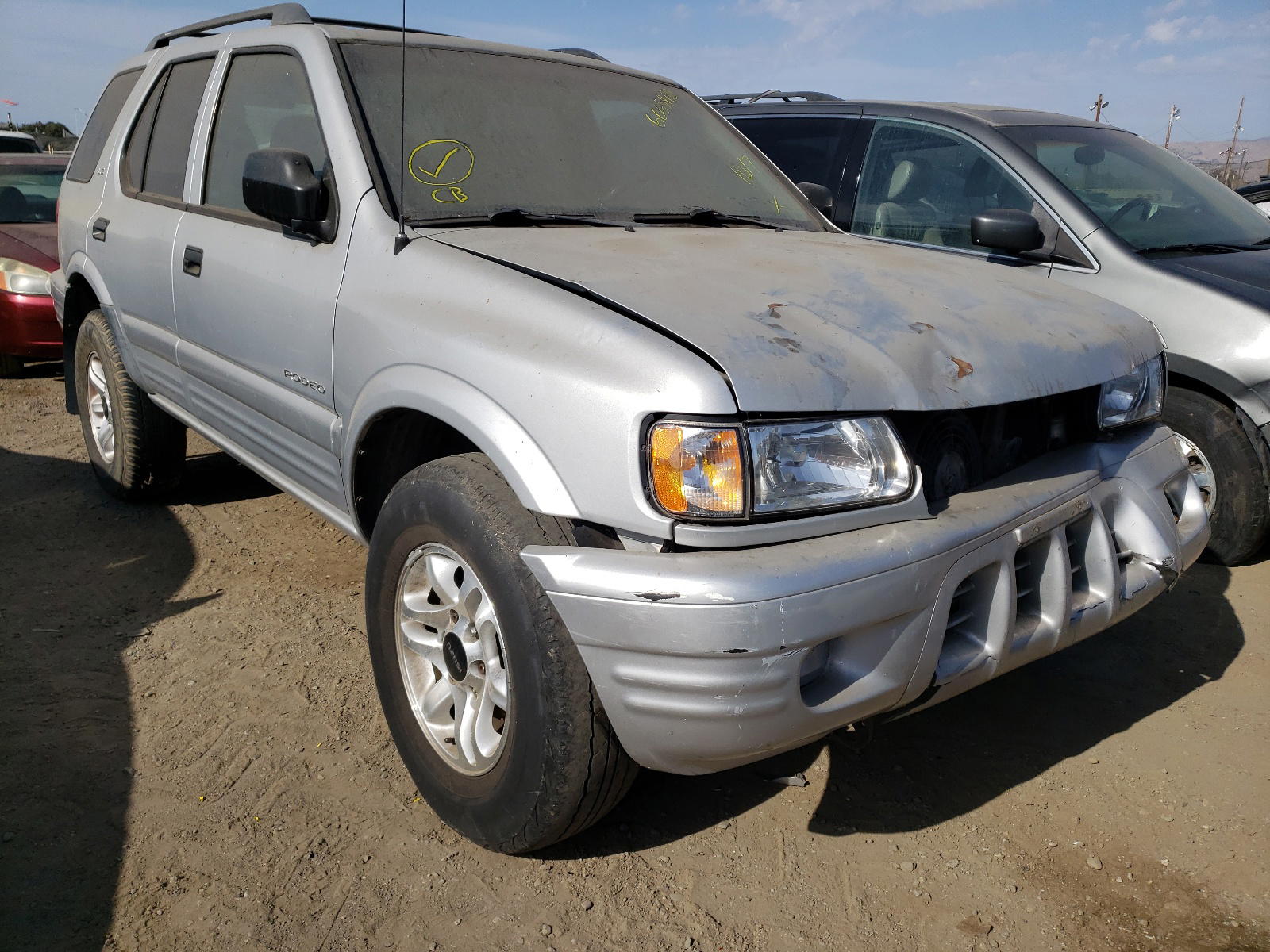 ISUZU RODEO S 2002 with VIN 4S2CK58W224310177 - Photo from auction