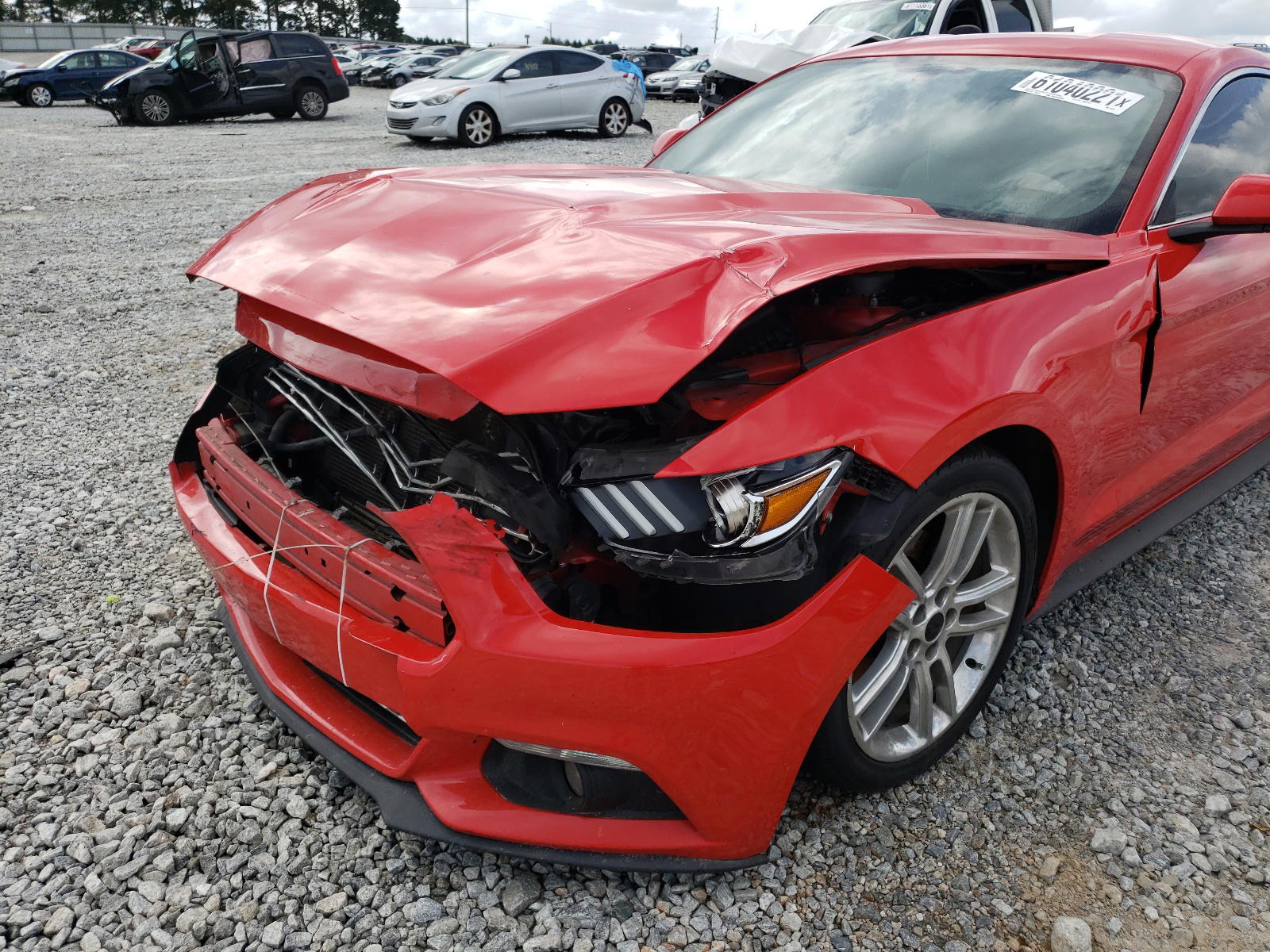 Photo 9 from auction – 2017 FORD MUSTANG with VIN 1FA6P8TH4H5280340