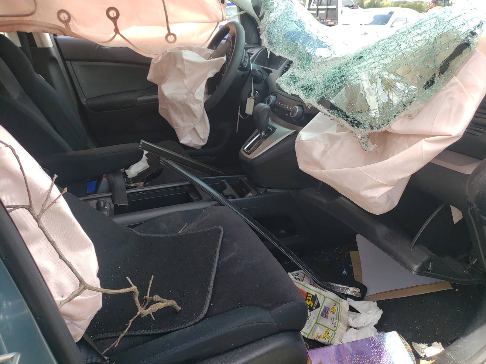 Photo 5 from auction – 2014 HONDA CR-V LX with VIN 2HKRM3H39EH508246
