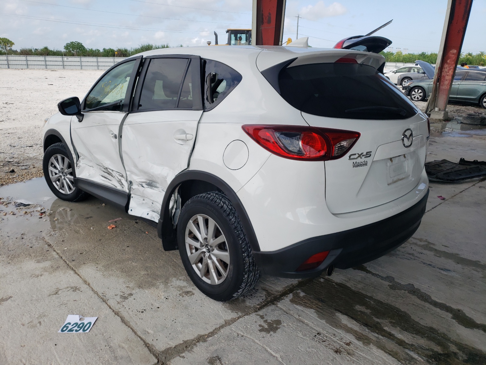 Photo 3 from auction – 2016 MAZDA CX-5 TOURI with VIN JM3KE2CY0G0813573