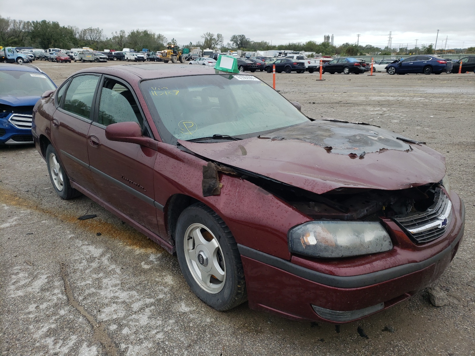 CHEVROLET IMPALA LS 2001 with VIN 2G1WH55K319113127 - Photo from auction