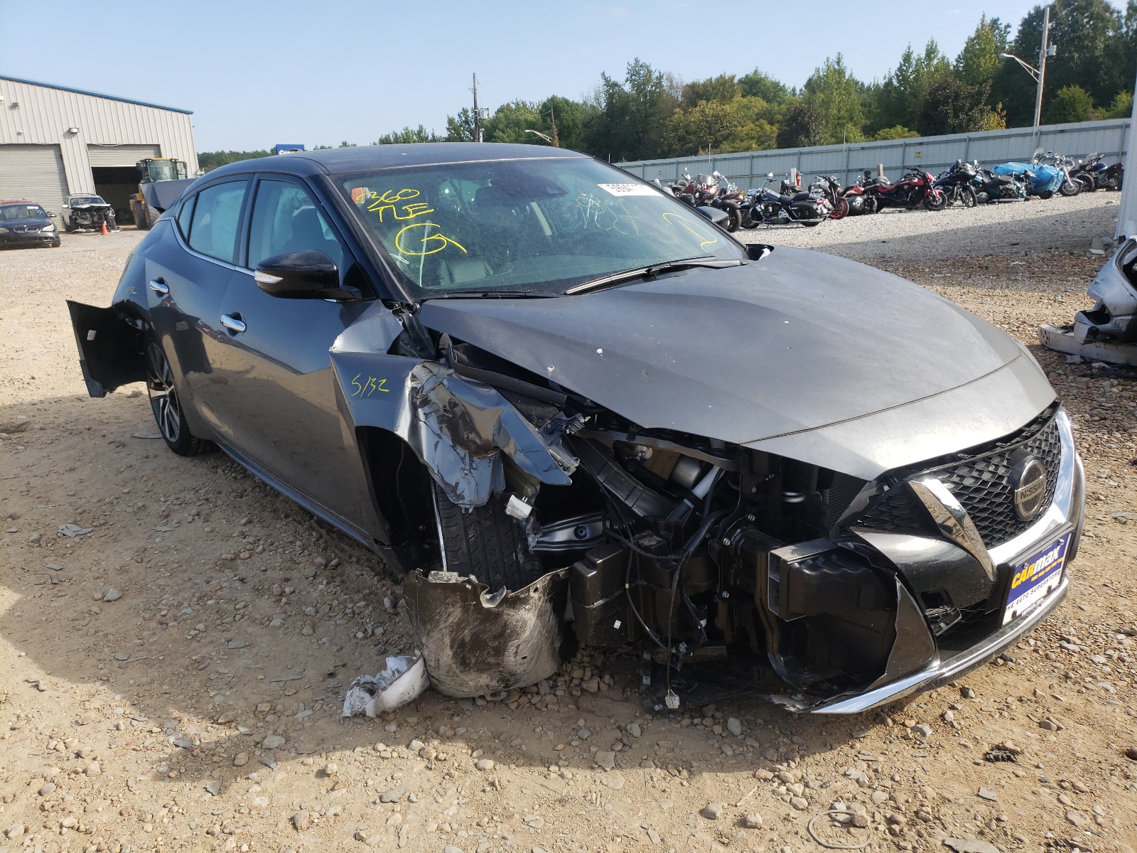 NISSAN MAXIMA SV 2020 with VIN 1N4AA6CV2LC373111 - Photo from auction