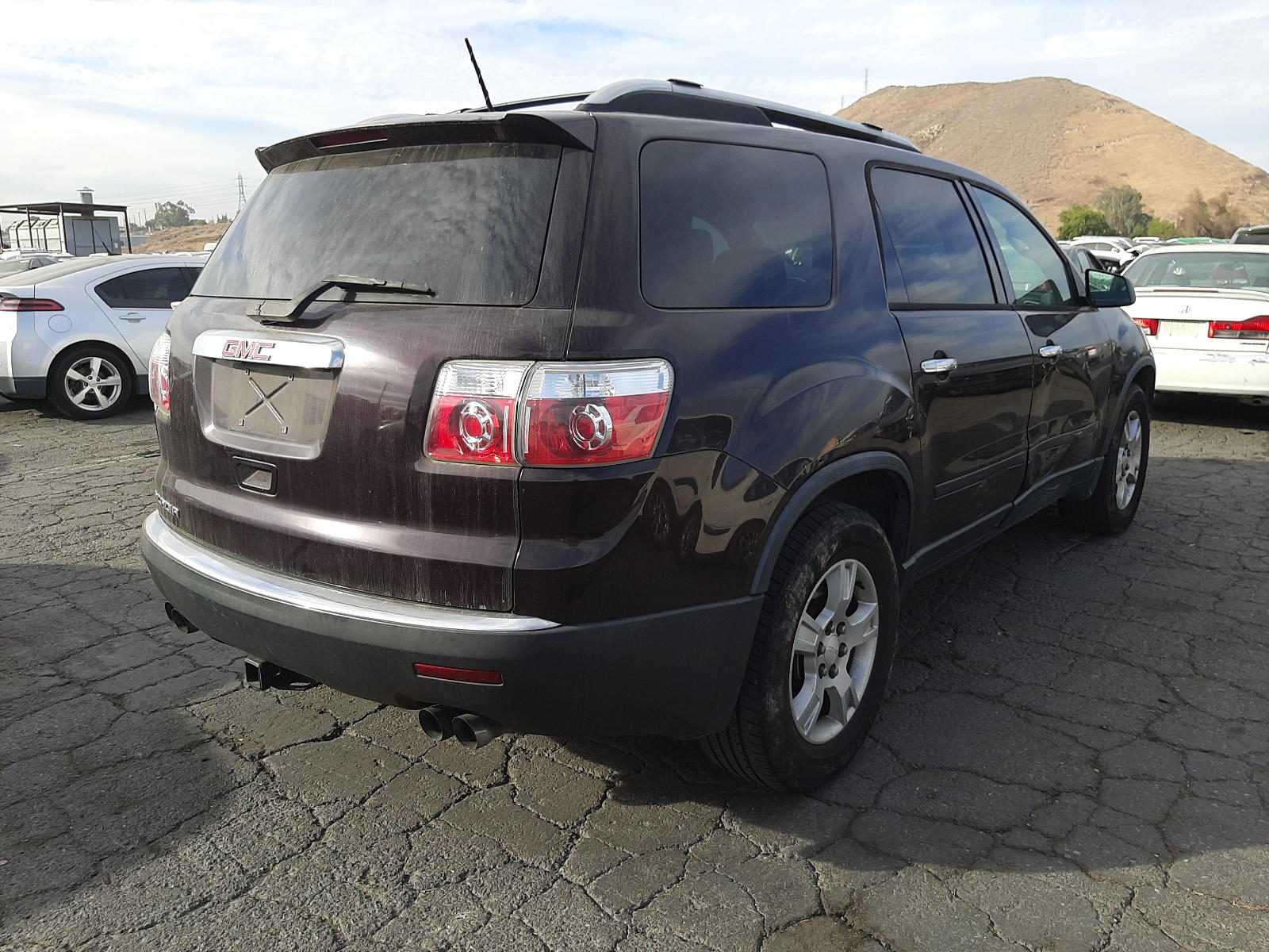 Photo 4 from auction – 2009 GMC ACADIA SLE with VIN 1GKER13D19J170931