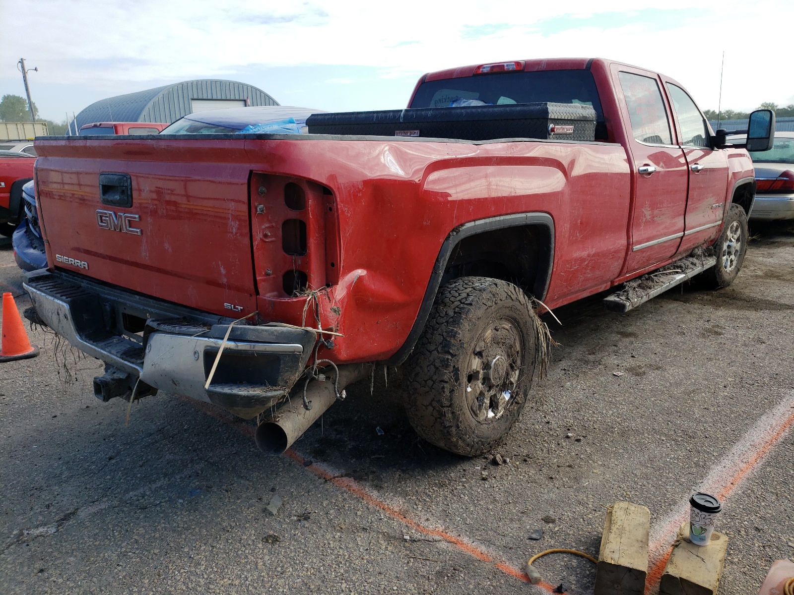 Photo 4 from auction – 2015 GMC SIERRA K25 with VIN 1GT12ZE86FF167549