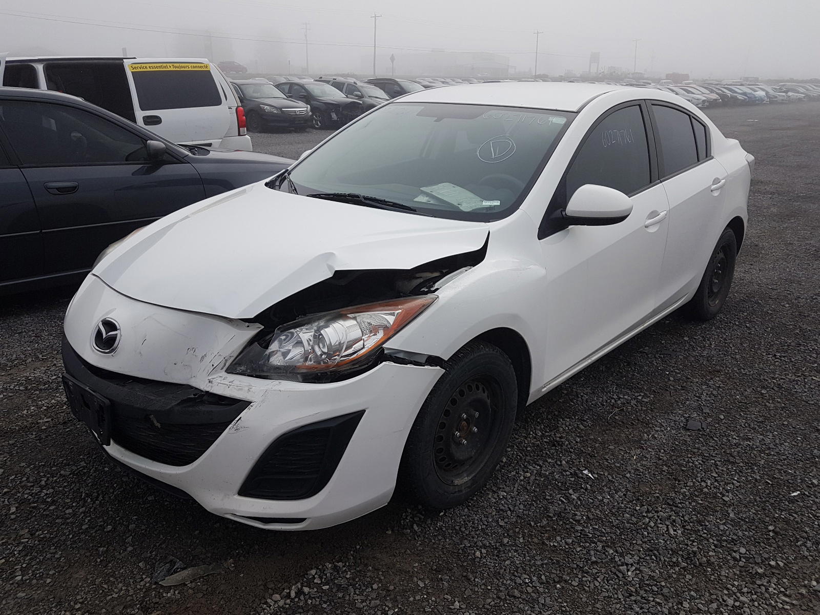 Photo 2 from auction – 2011 MAZDA 3 I with VIN JM1BL1UF9B1468486