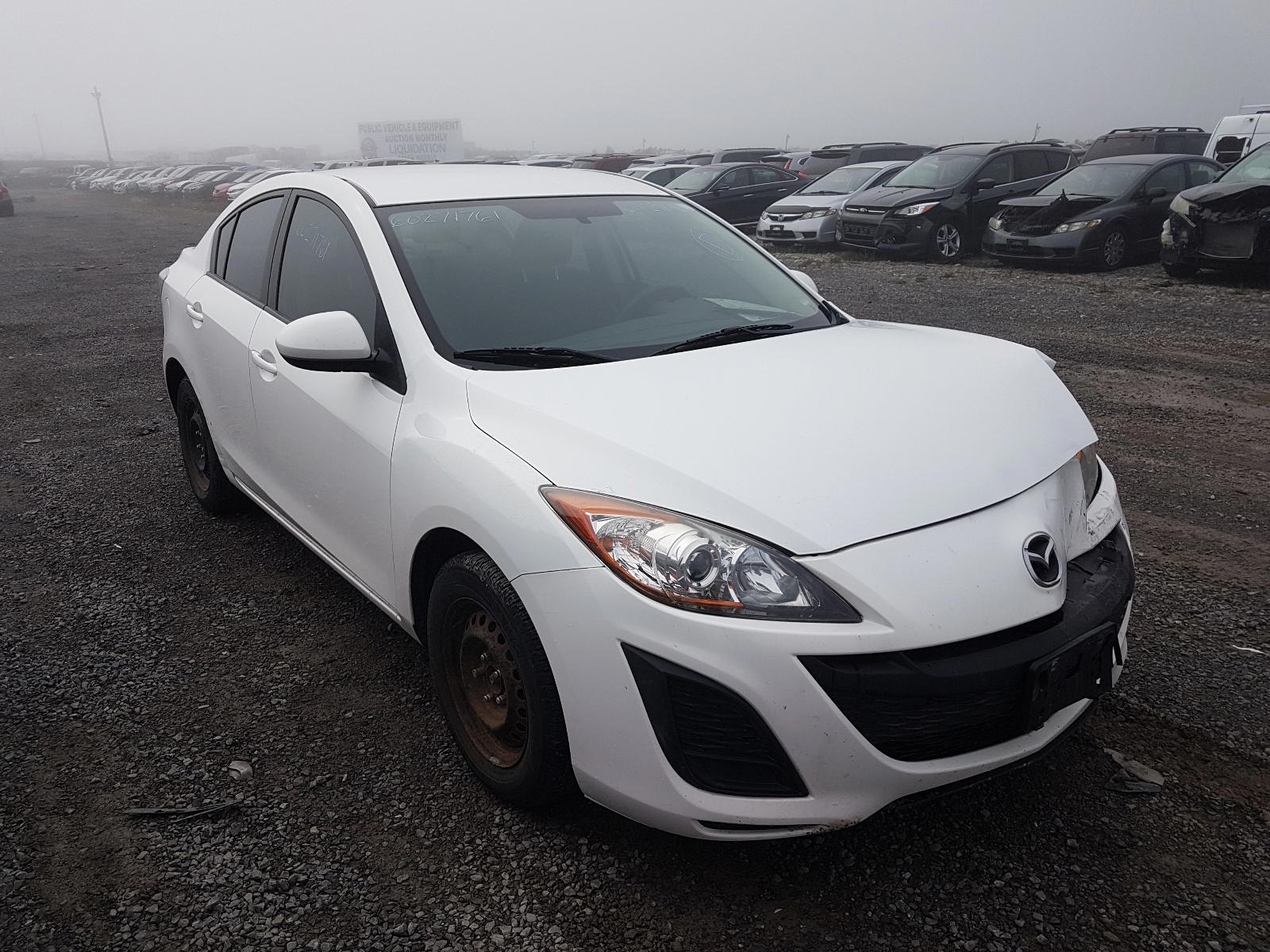 MAZDA 3 I 2011 with VIN JM1BL1UF9B1468486 - Photo from auction