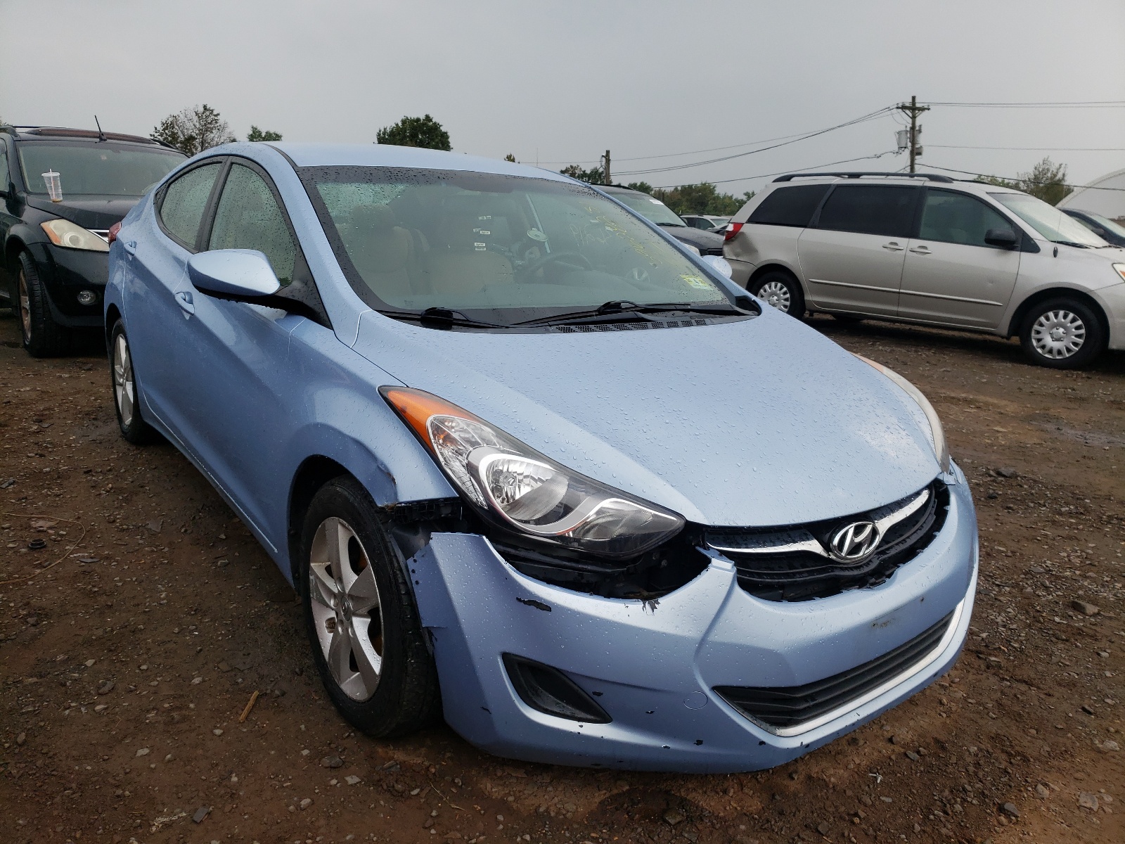 Photo 1 from auction – 2011 HYUNDAI ELANTRA GL with VIN KMHDH4AEXBU124750