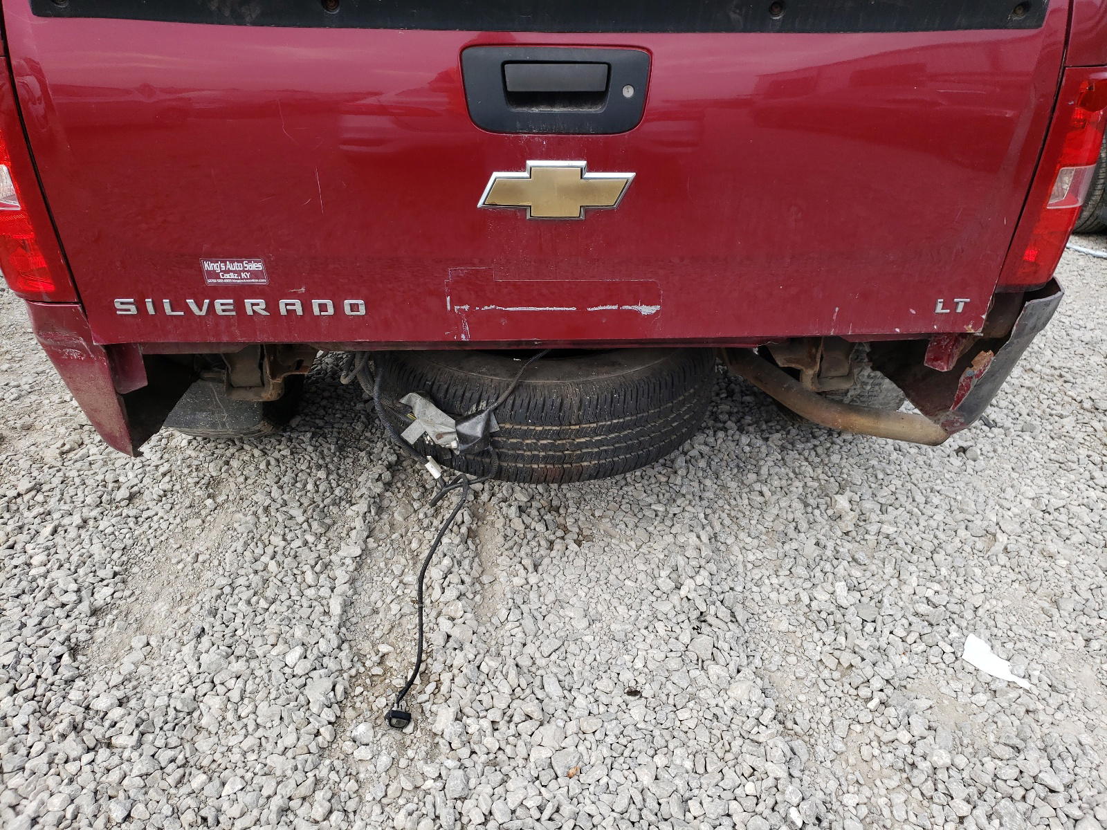 Photo 9 from auction – 2007 CHEVROLET SILVERADO with VIN 2GCEK13C671531648
