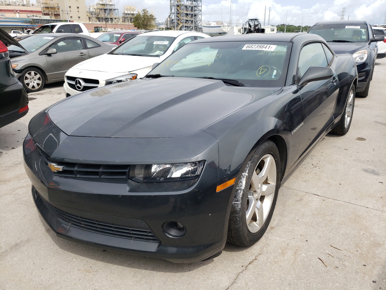 Photo 2 from auction – 2015 CHEVROLET CAMARO LT with VIN 2G1FD1E32F9241282