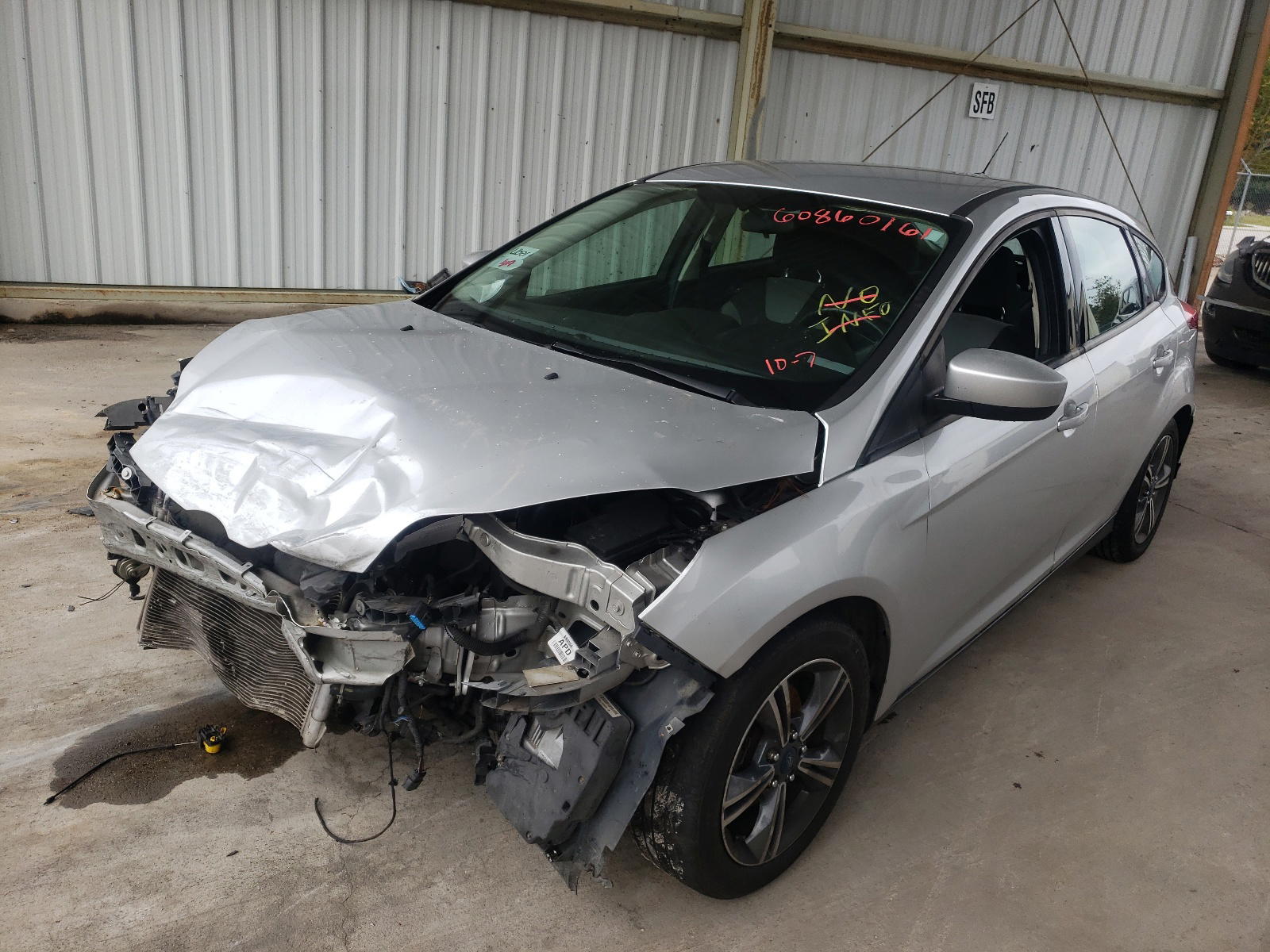 Photo 2 from auction – 2012 FORD FOCUS SE with VIN 1FAHP3K25CL352739