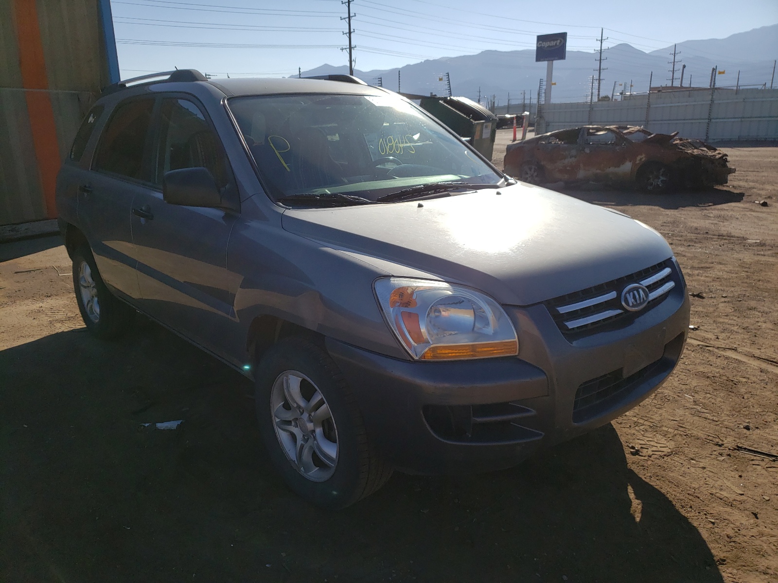 KIA SPORTAGE E 2008 with VIN KNDJE723087521261 - Photo from auction