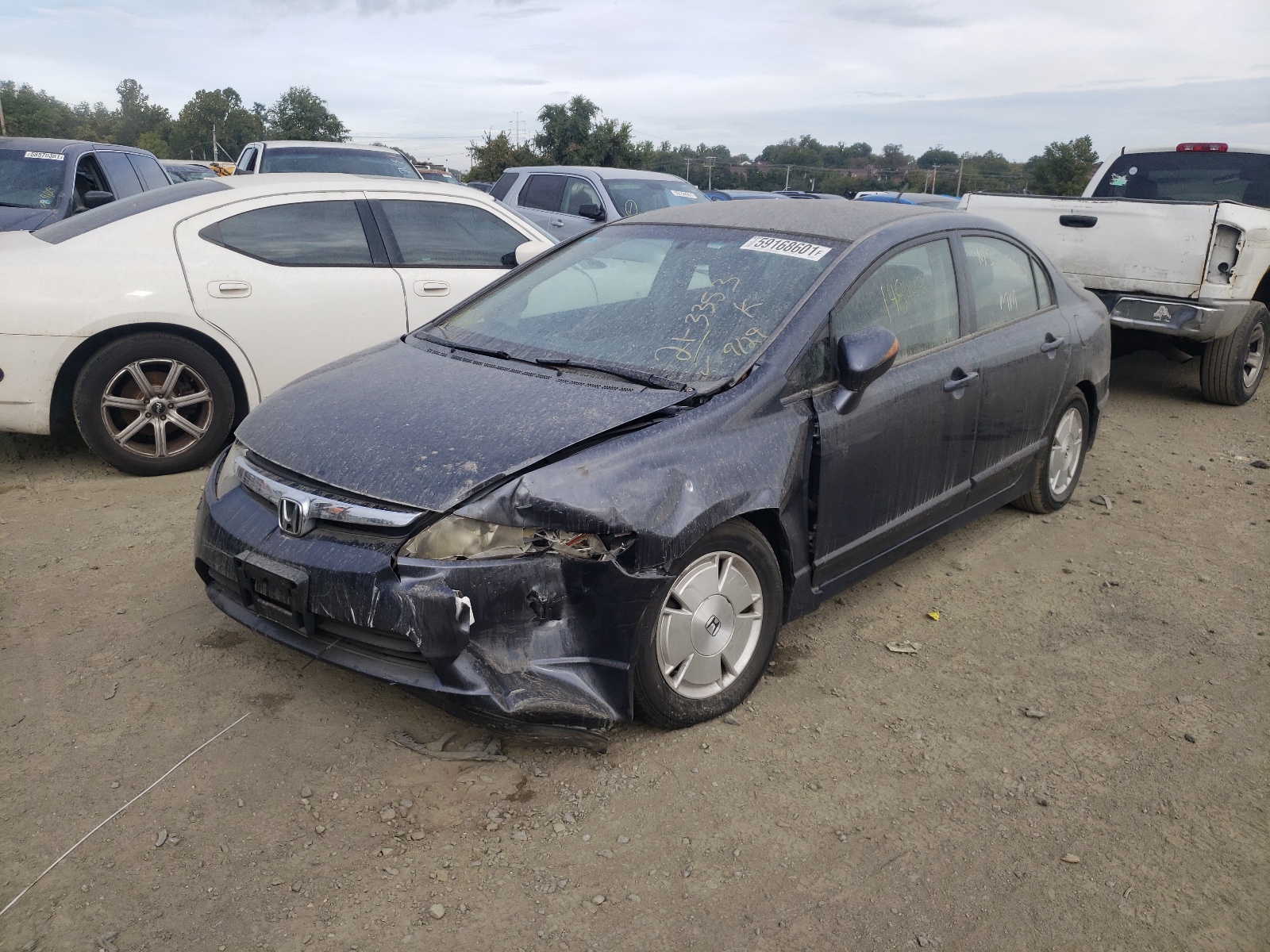 Photo 2 from auction – 2006 HONDA CIVIC HYBR with VIN JHMFA36286S020686