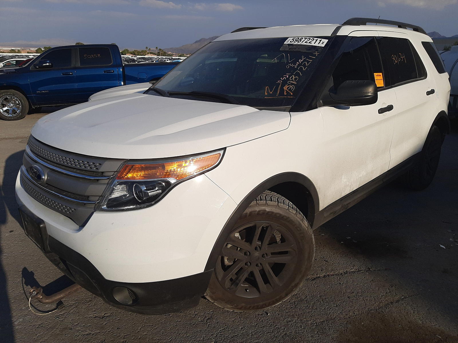 Photo 2 from auction – 2015 FORD EXPLORER with VIN 1FM5K7B87FGA03551