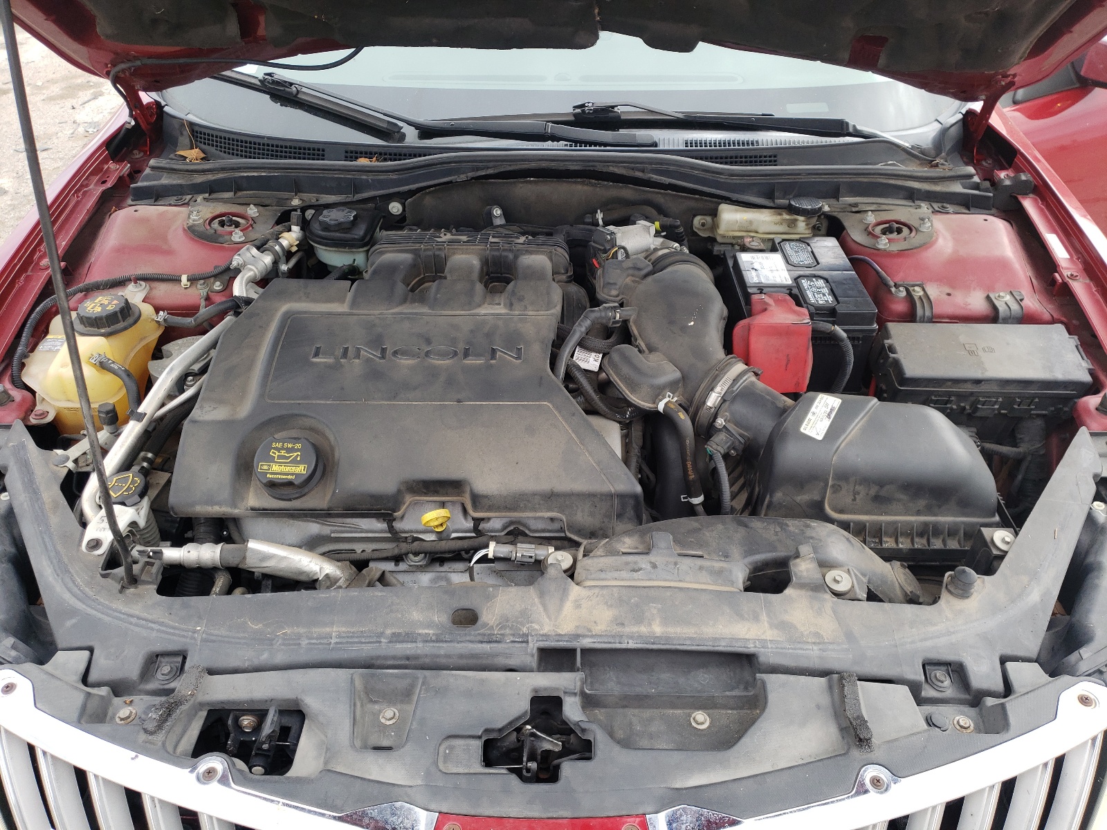Zdjęcie 7 z aukcji – 2010 LINCOLN MKZ z VIN 3LNHL2GC8AR613373