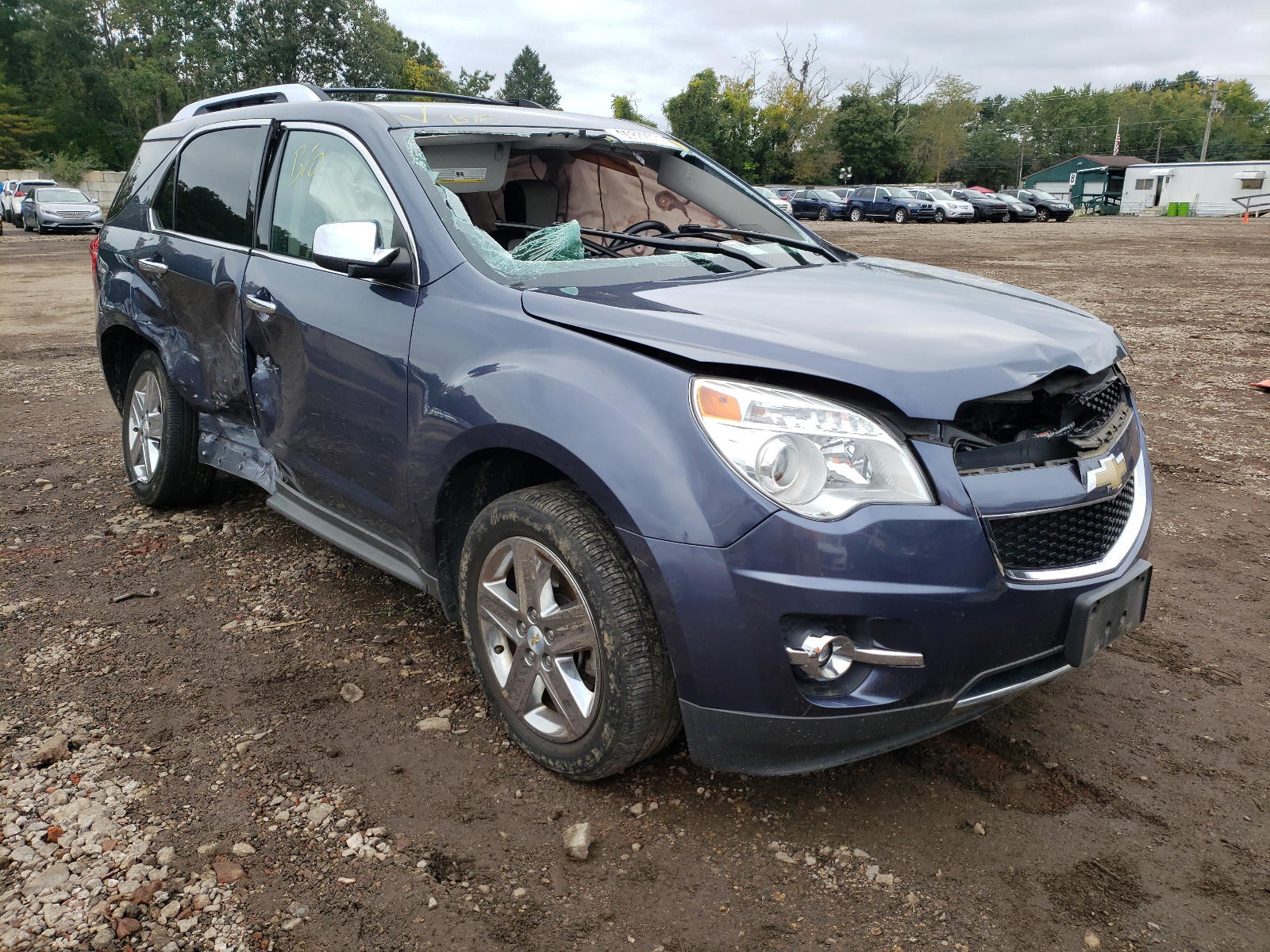CHEVROLET EQUINOX LT 2014 with VIN 2GNFLHE36E6165754 - Photo from auction