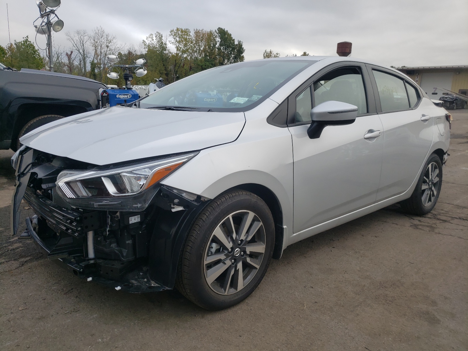 Photo 2 from auction – 2021 NISSAN VERSA SV with VIN 3N1CN8EV9ML838606