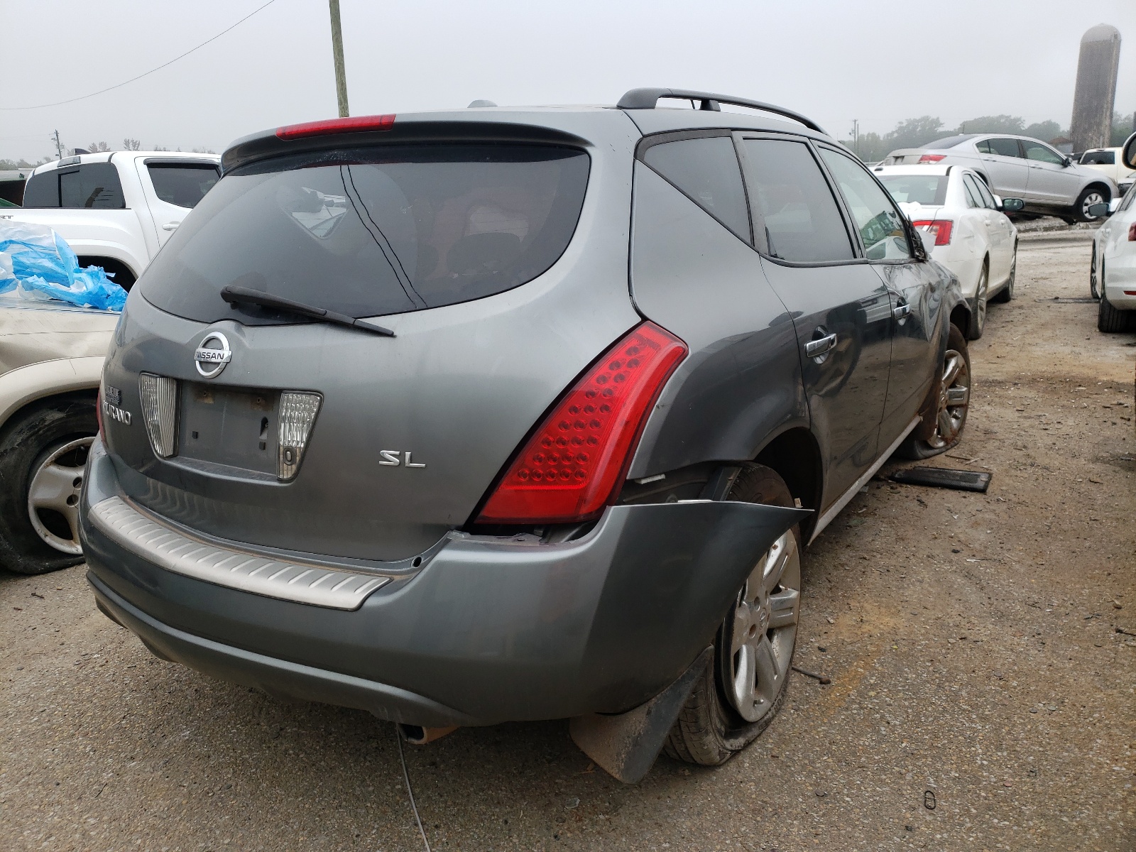 Photo 4 from auction – 2006 NISSAN MURANO SL with VIN JN8AZ08TX6W413126