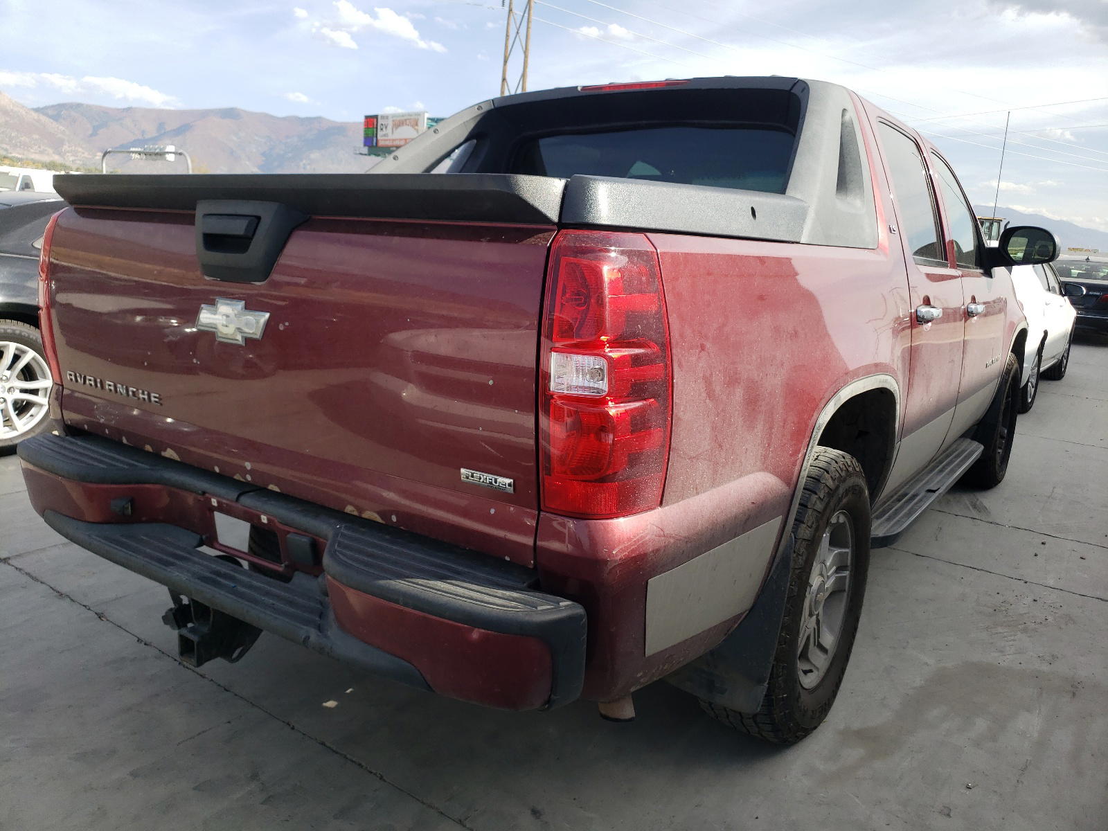 Photo 4 from auction – 2009 CHEVROLET AVALANCHE with VIN 3GNFK12349G132065