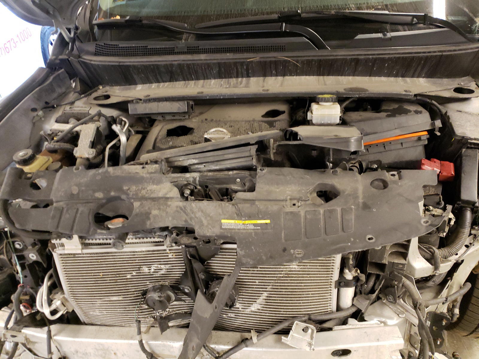 Photo 7 from auction – 2014 NISSAN PATHFINDER with VIN 5N1AR2MM1EC650122
