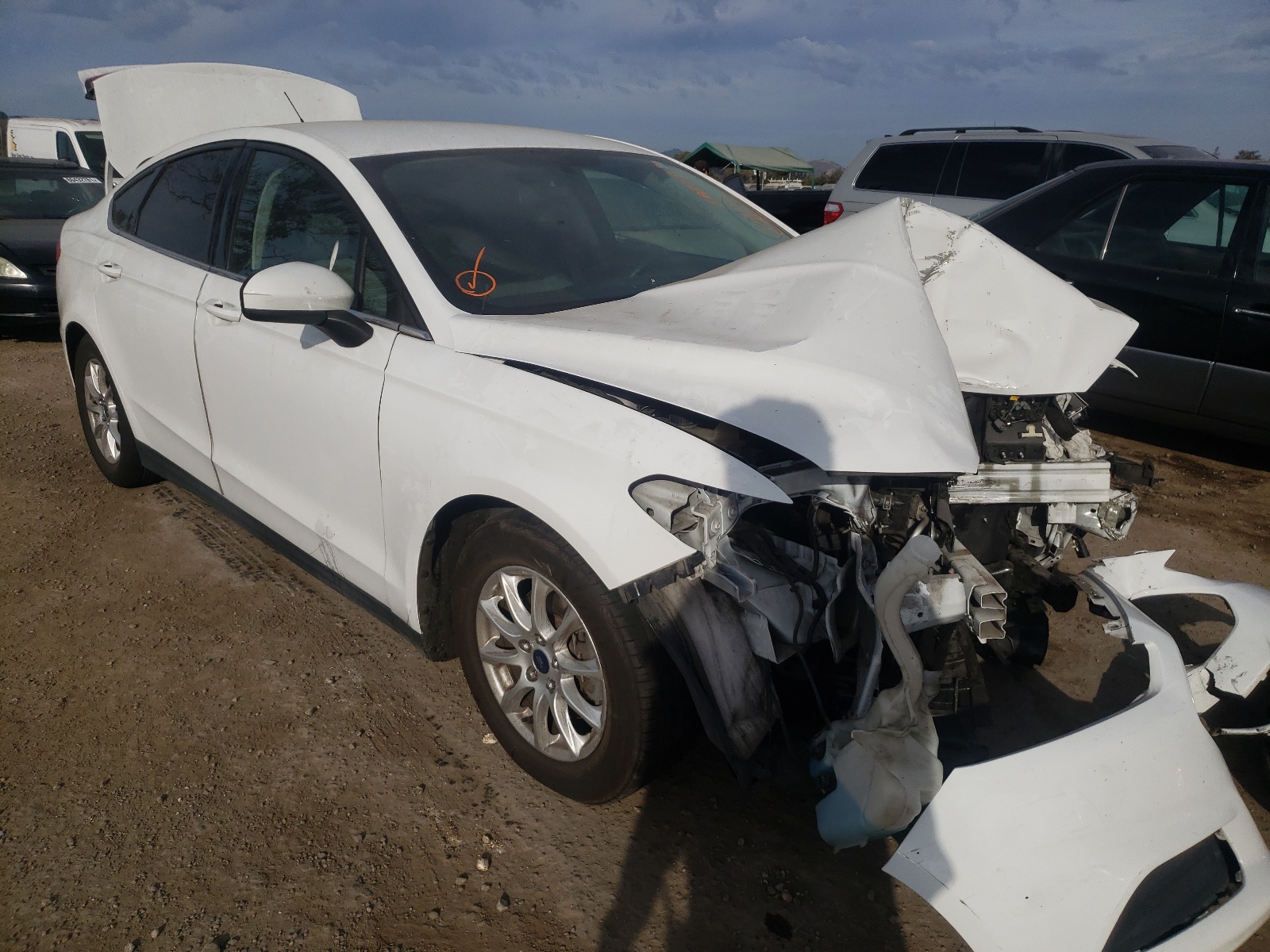 Photo 1 from auction – 2016 FORD FUSION S with VIN 1FA6P0G77G5123158