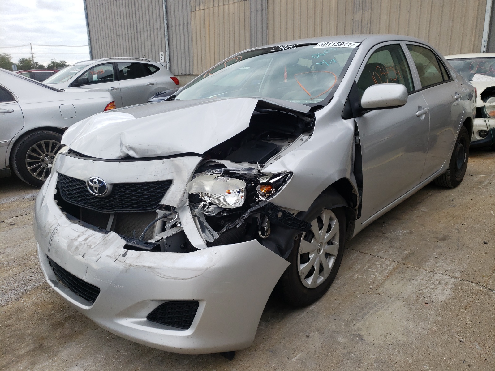 Photo 2 from auction – 2010 TOYOTA COROLLA BA with VIN 1NXBU4EE3AZ350608