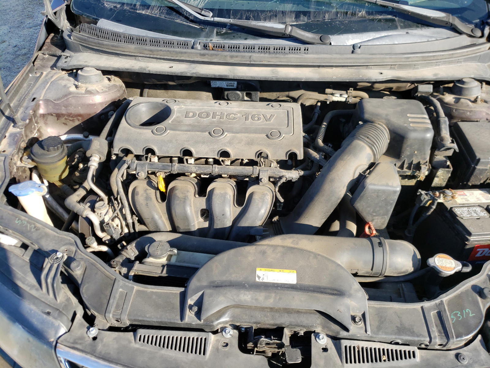 Photo 7 from auction – 2010 KIA FORTE EX with VIN KNAFU4A24A5063108