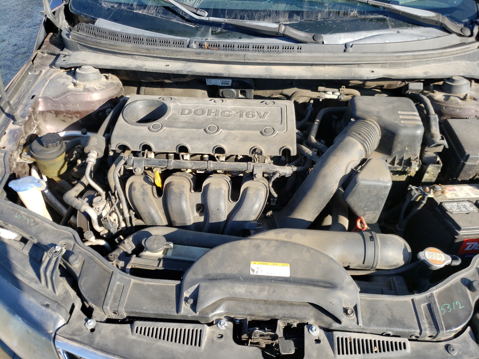 Zdjęcie 7 z aukcji – 2010 KIA FORTE EX z VIN KNAFU4A24A5063108