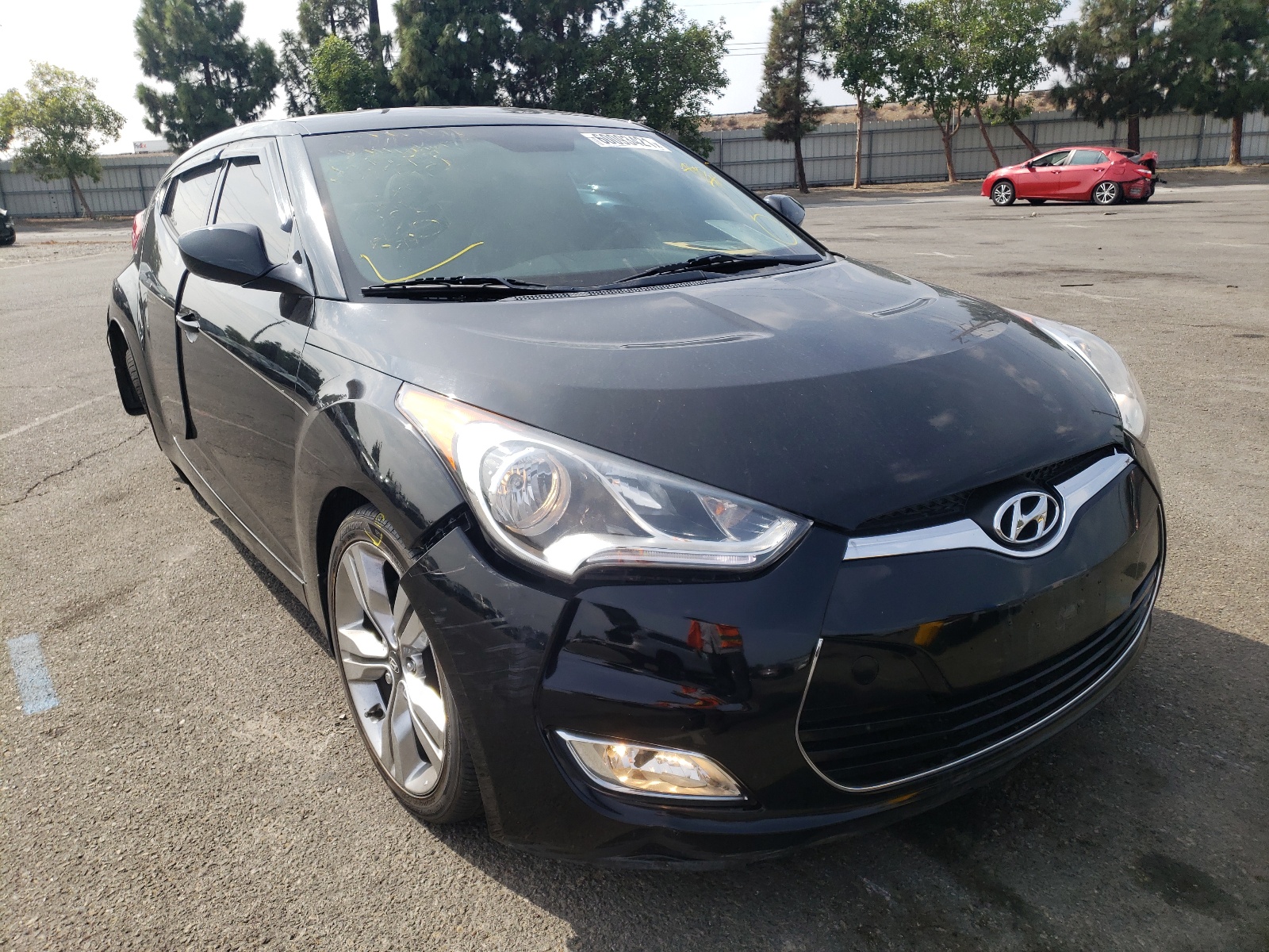 HYUNDAI VELOSTER 2012 with VIN KMHTC6AD5CU069297 - Photo from auction