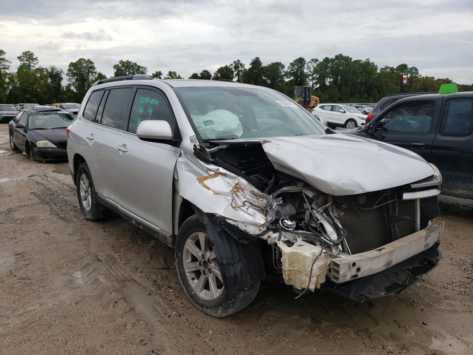TOYOTA HIGHLANDER 2012 with VIN 5TDZK3EH8CS052933 - Photo from auction